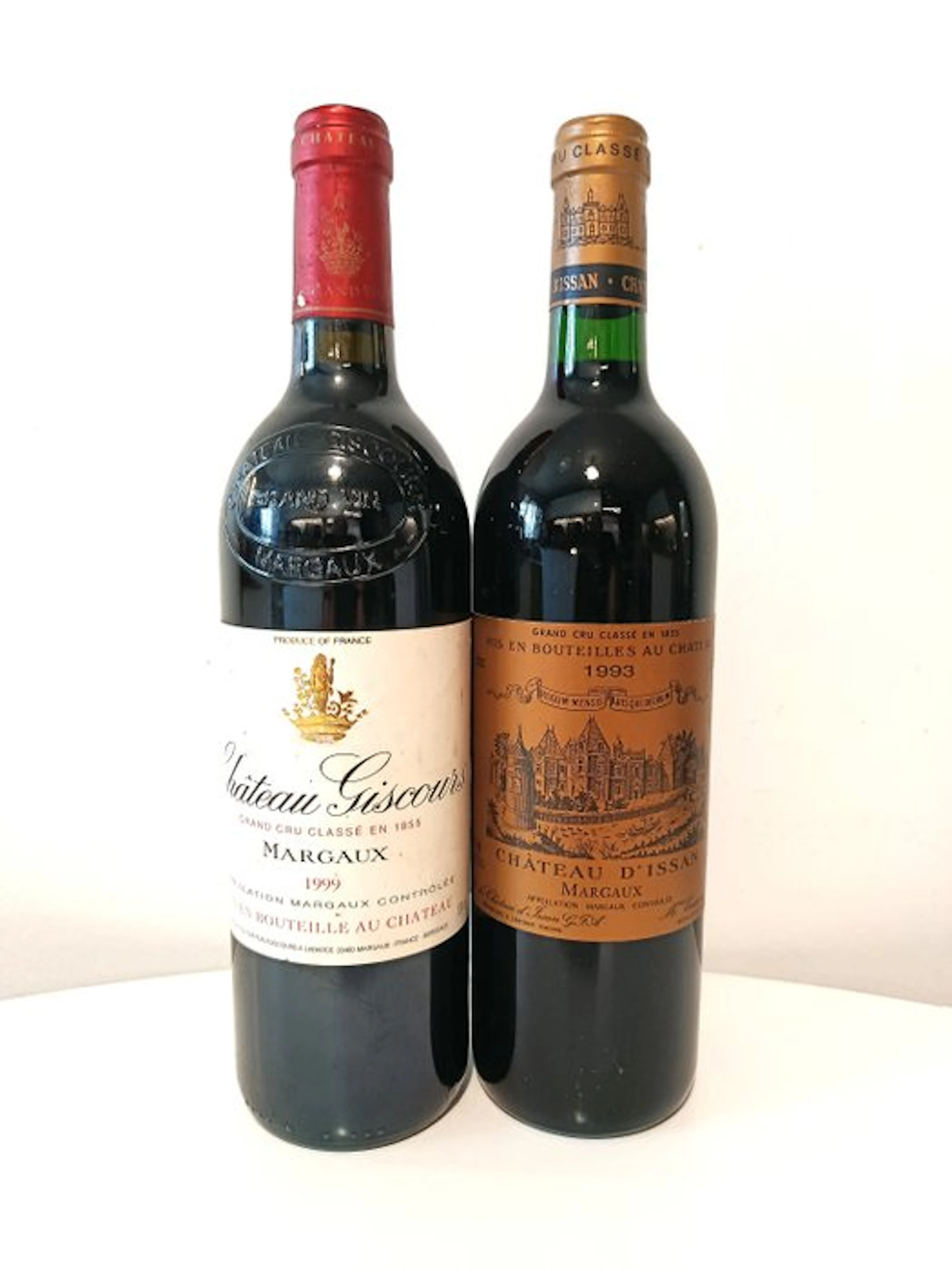 1999 Château Giscours & 1993 Château d'Issan - Margaux...