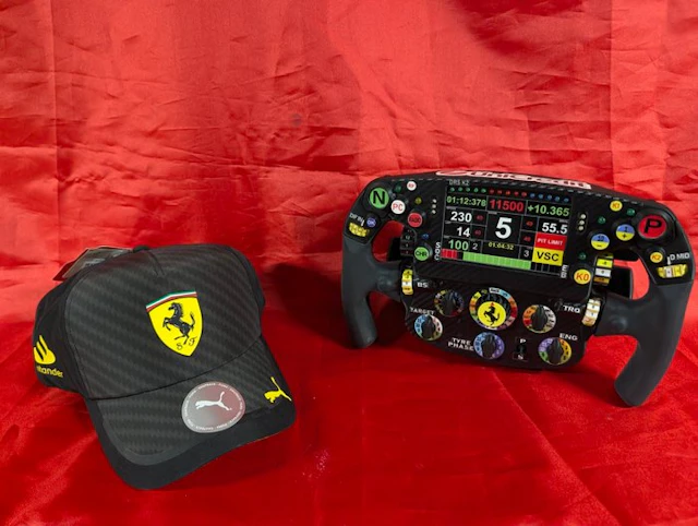 Ferrari - Charles Leclerc - Steering wheel, Monza Limited Edition Cap