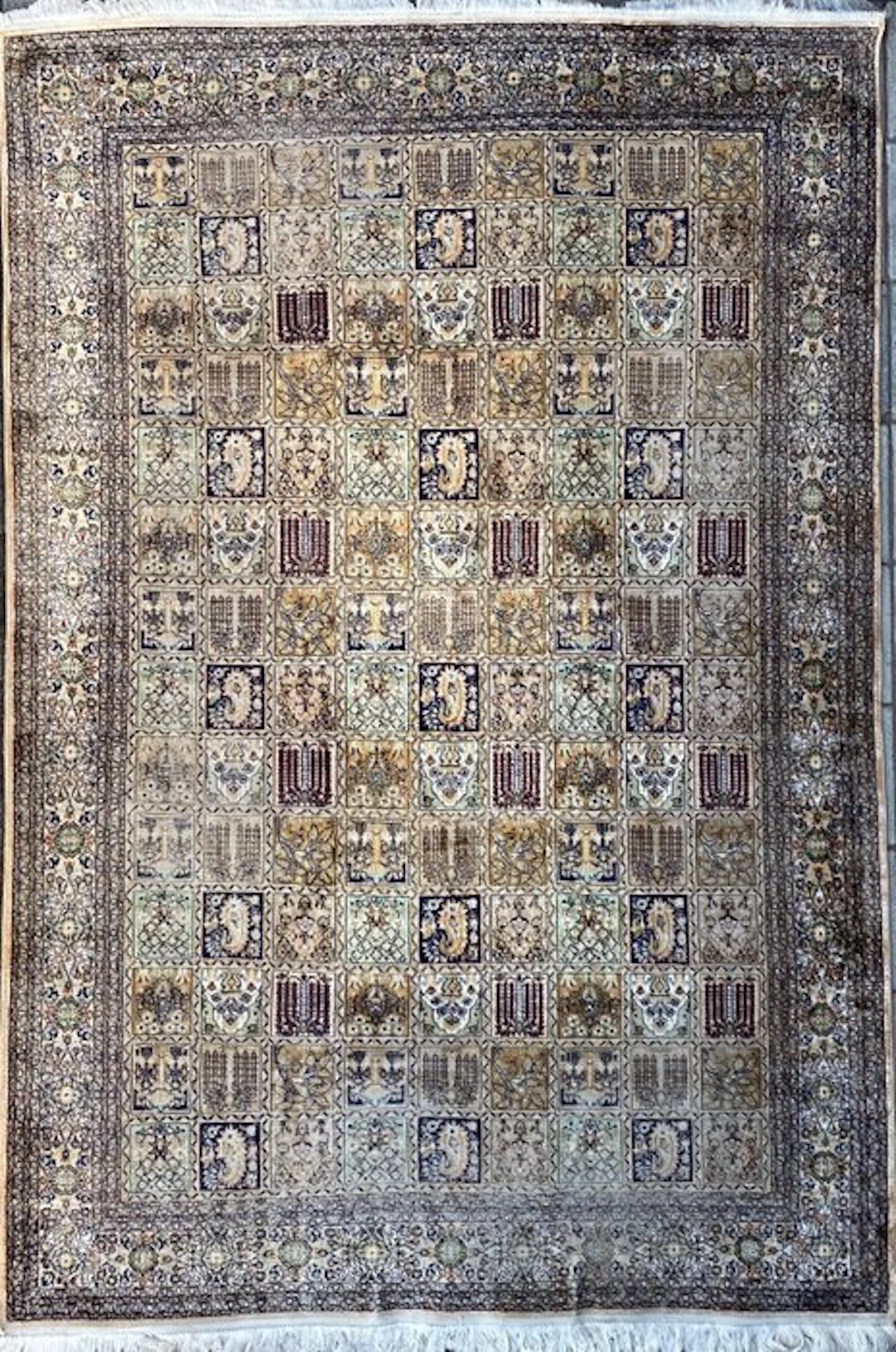 Vintage Bachtiar-Silk - Cleaned - Carpet - 274 cm - 184 cm