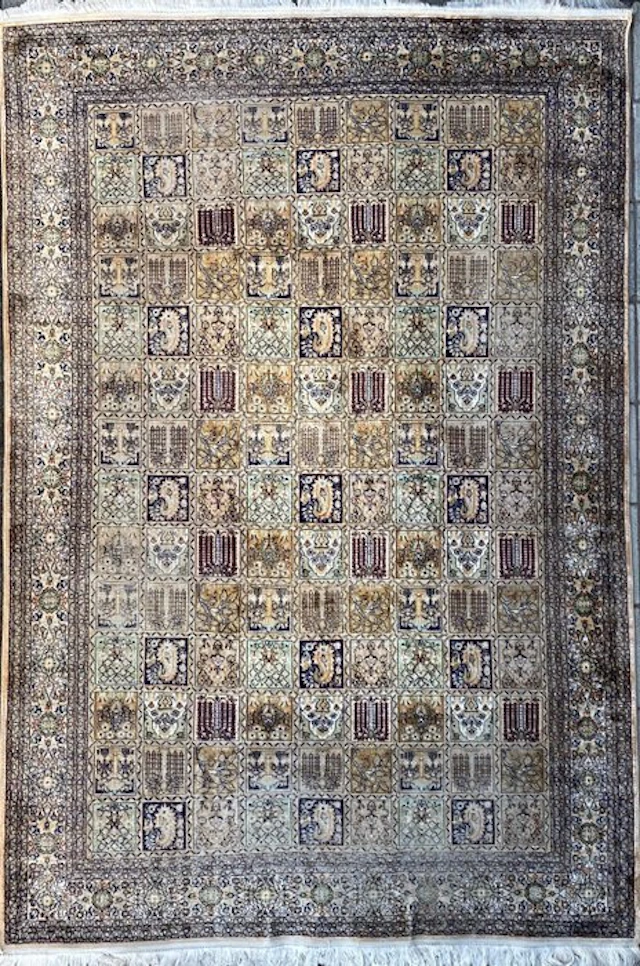 Vintage Bachtiar-Silk - Cleaned - Carpet - 274 cm - 184 cm