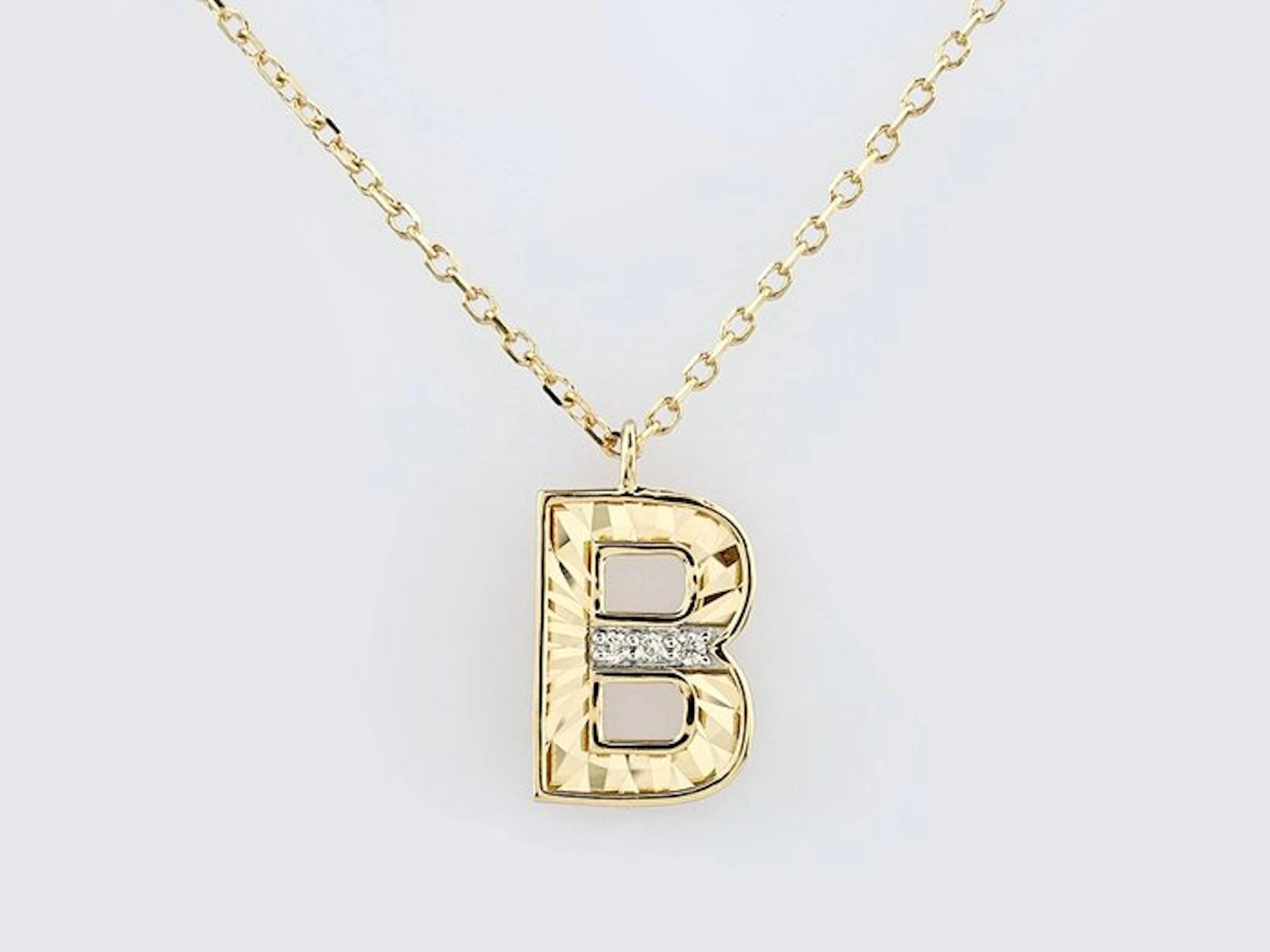 No reserve price - Necklace with pendant - 14 kt