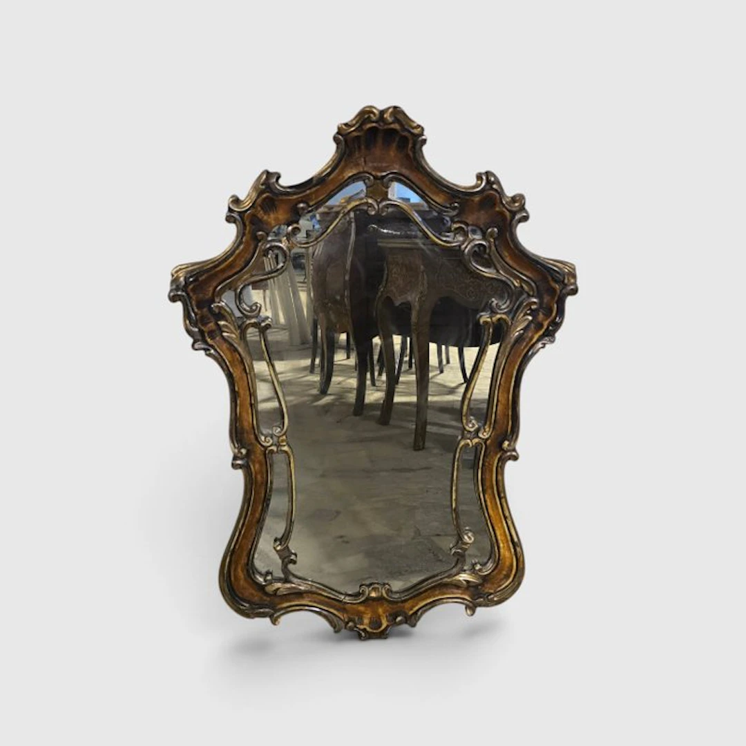 Wall mirror - Wood, Glass