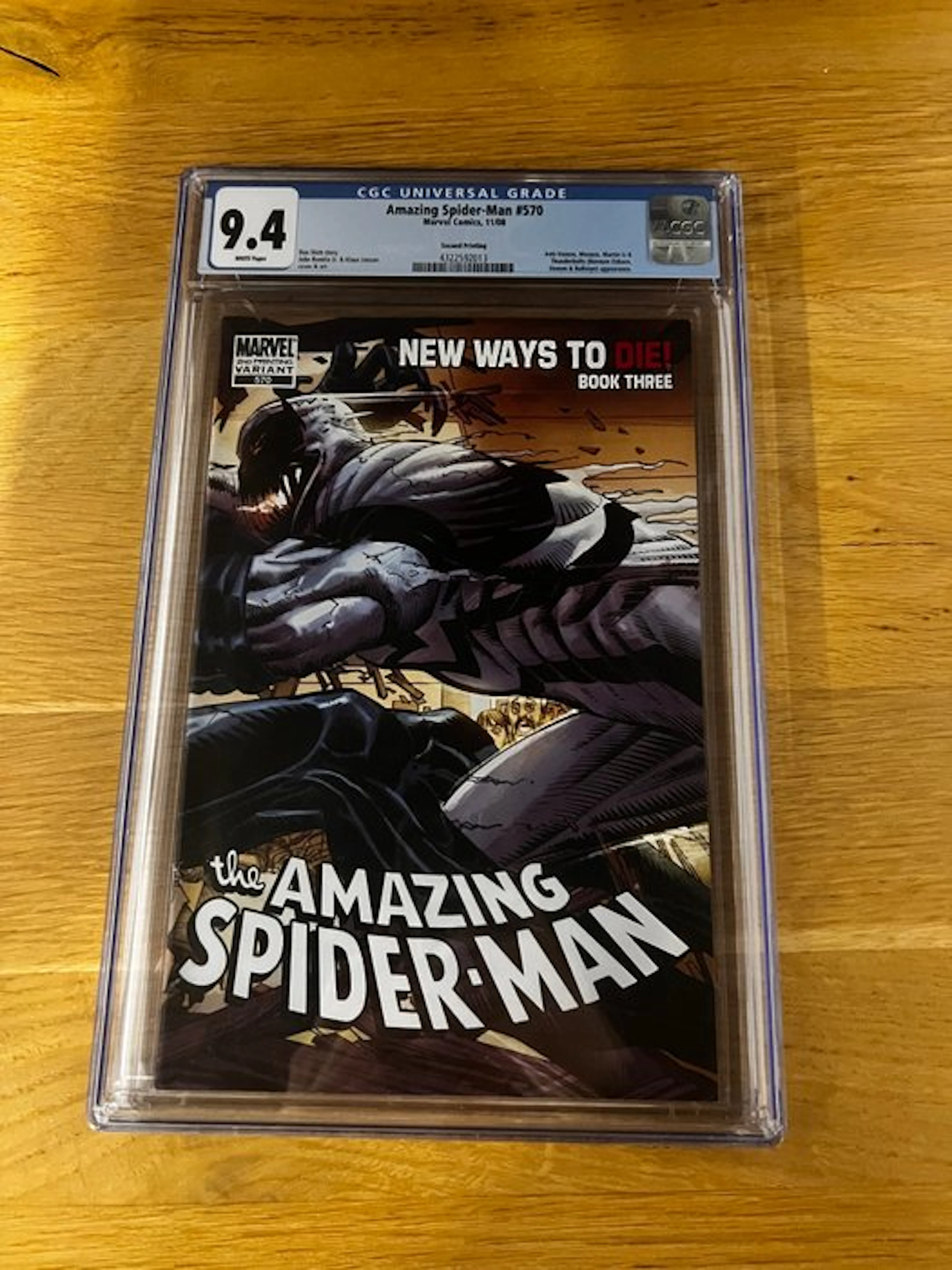 The Amazing Spider-Man #570 - 2nd Printing John Romita Jr