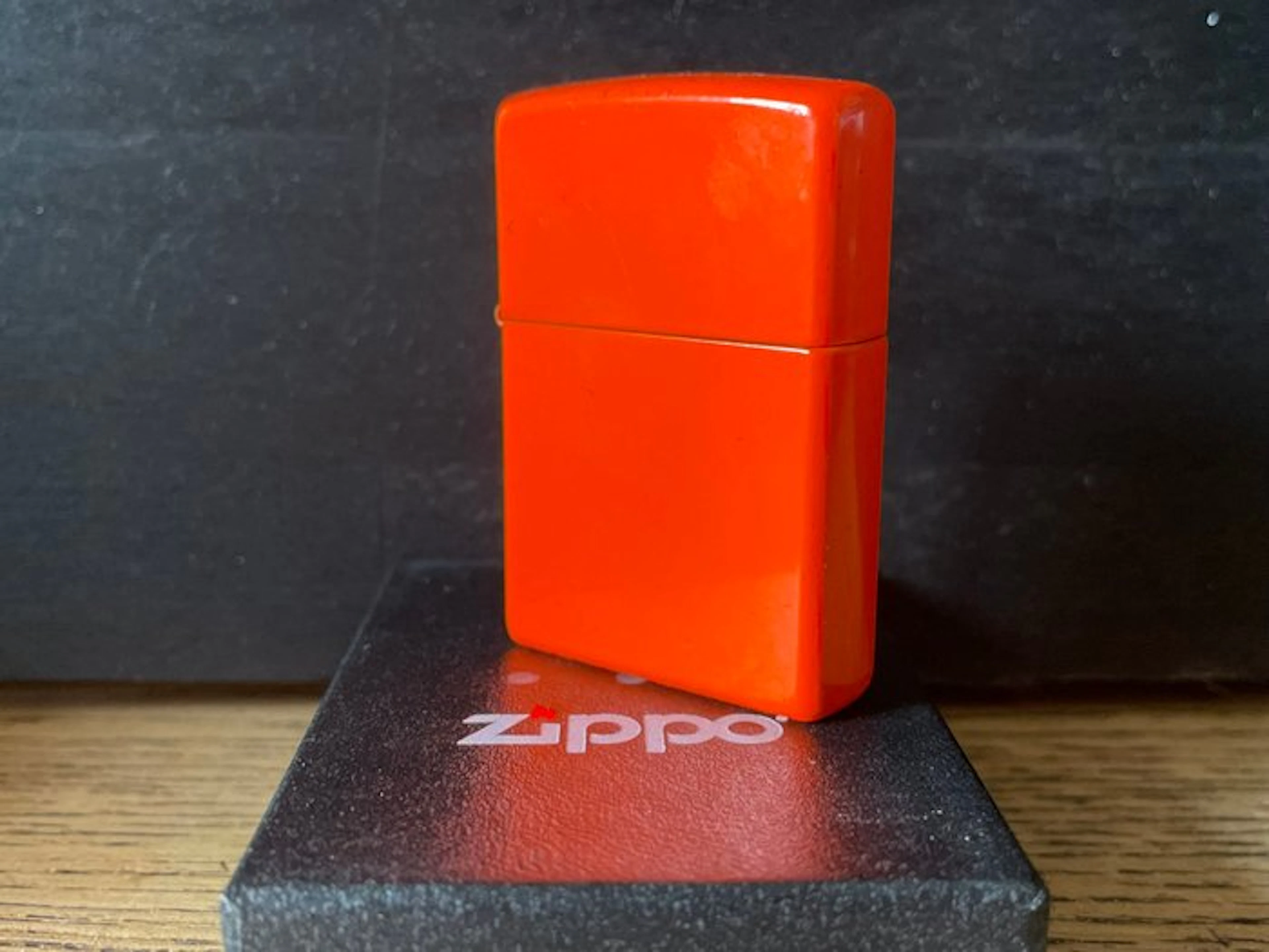 Zippo - Zippo Orange Vif – Édition Unie & Éclatante - No...