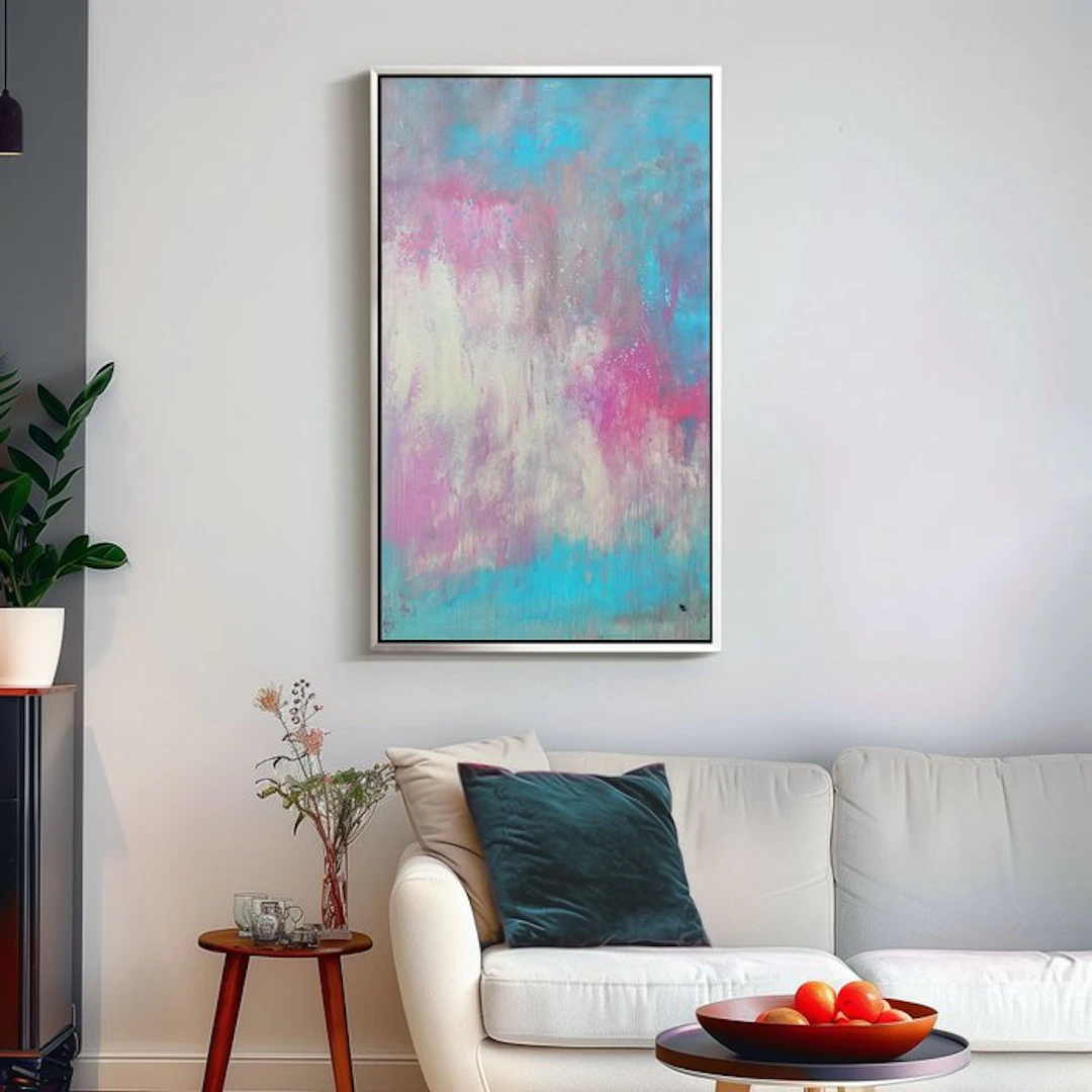 Noelia Correa Art - FELAYU . Niebla de Rosa XL
