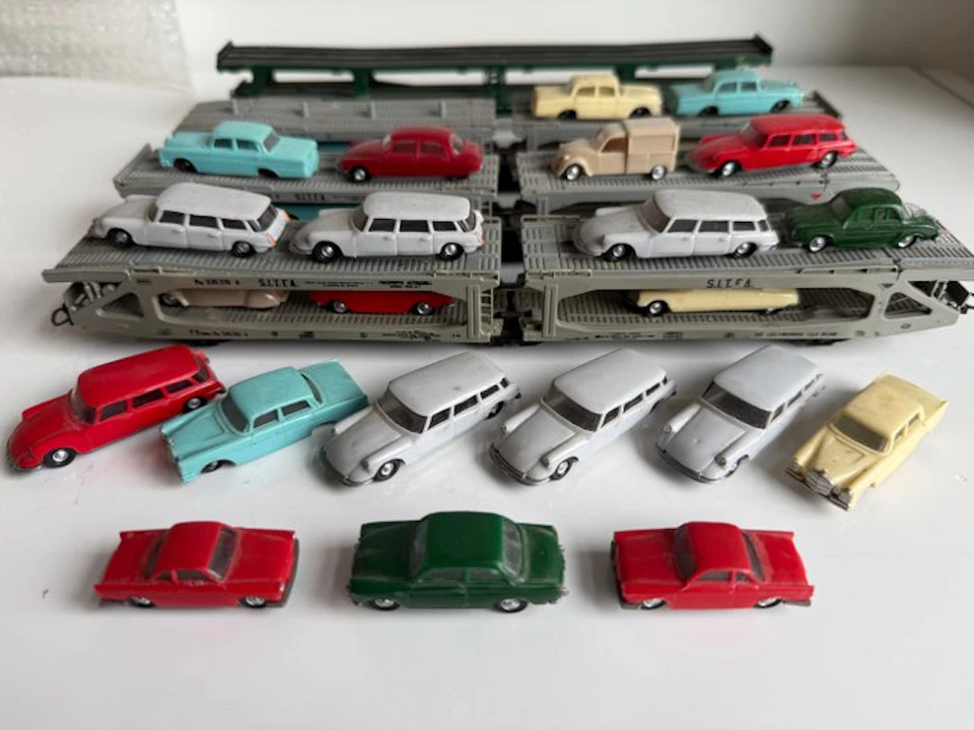 Lima, Jouef H0 - 9050 etc - Model train freight carriage...