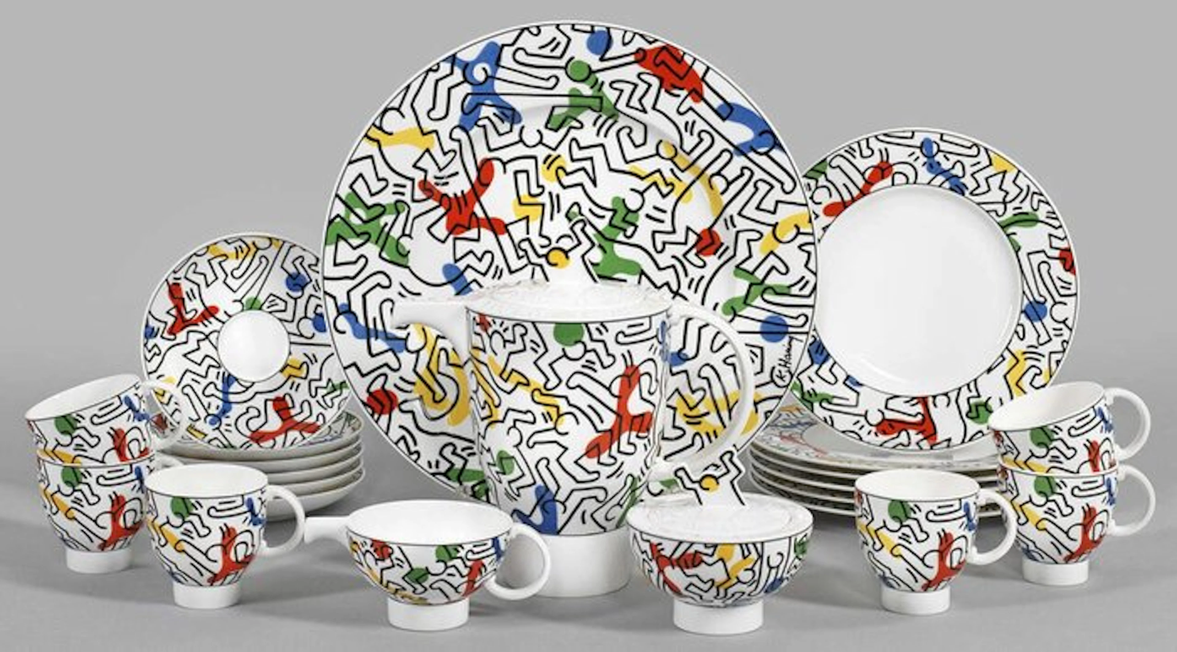 Villeroy & Boch - Keith Haring - Coffee and tea service...