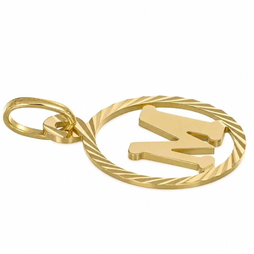 Pendant - 18 kt. Yellow gold - Made in Italy - Handmade