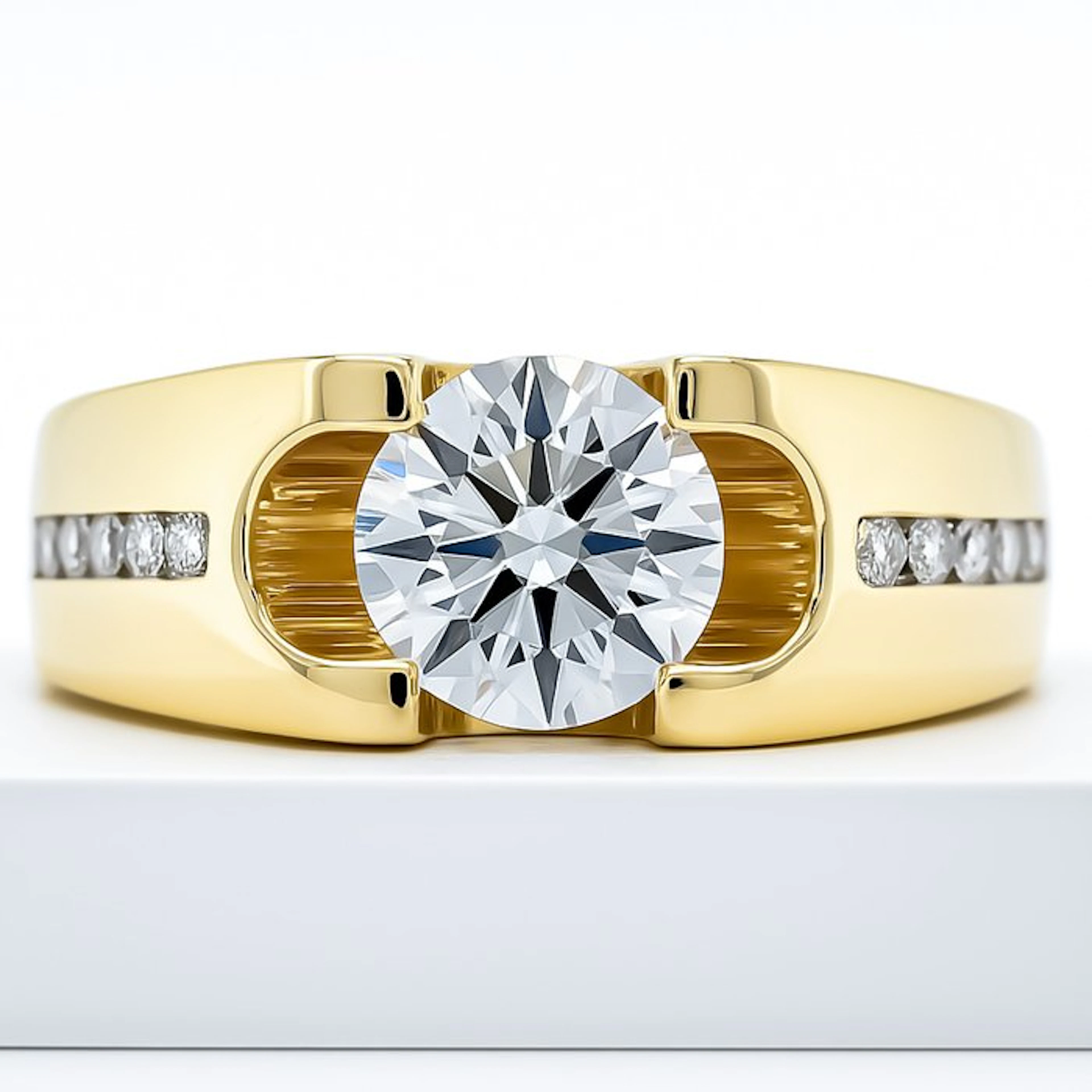 No reserve price - Ring - 14 kt