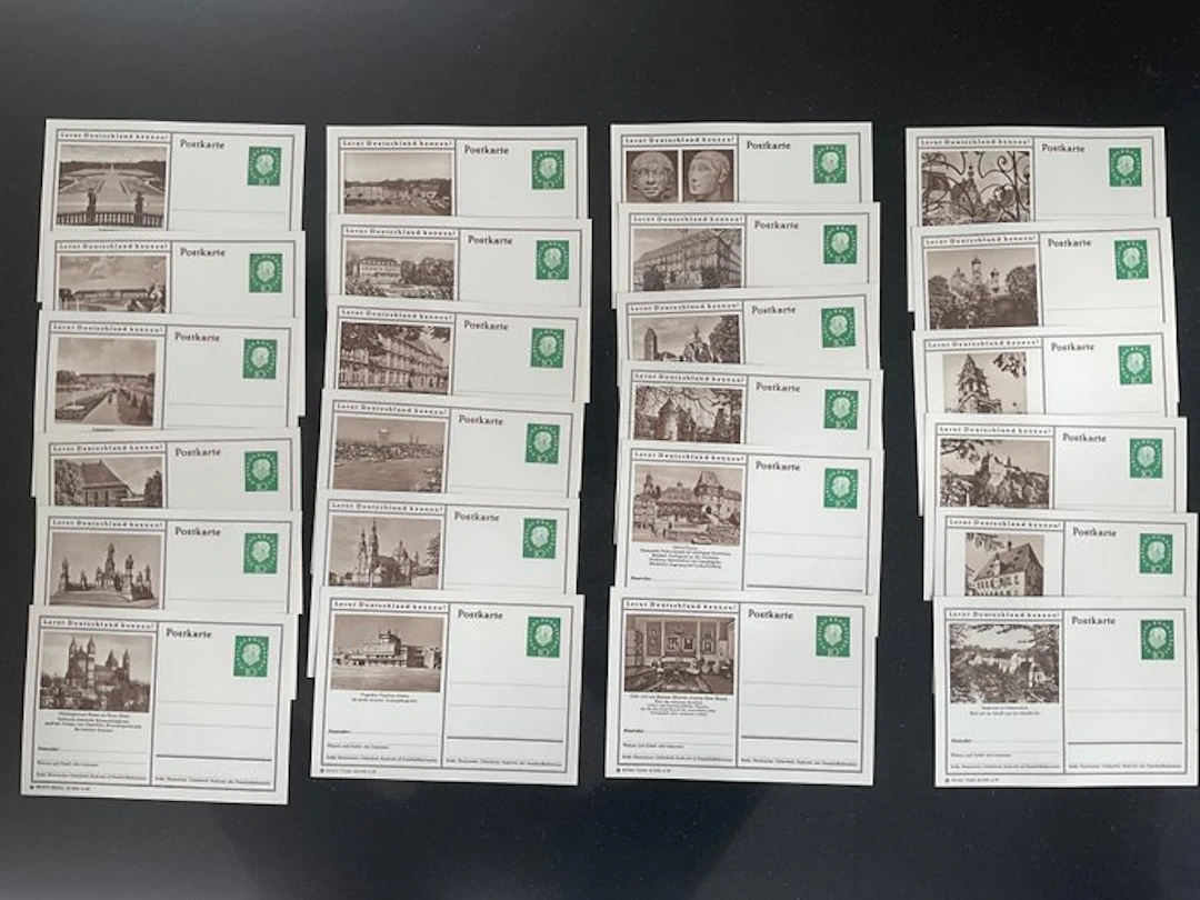Germany, Federal Republic 1954/1958 - 64 picture...