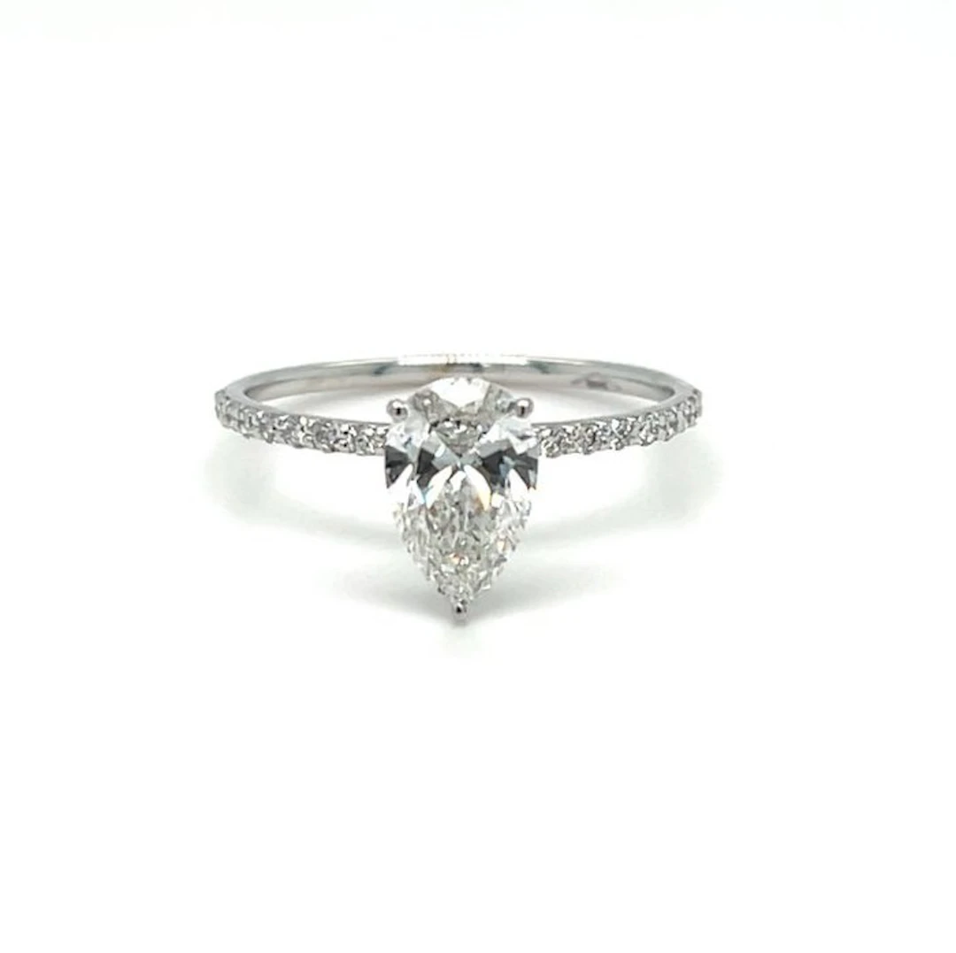 No reserve price - Ring - 14 kt