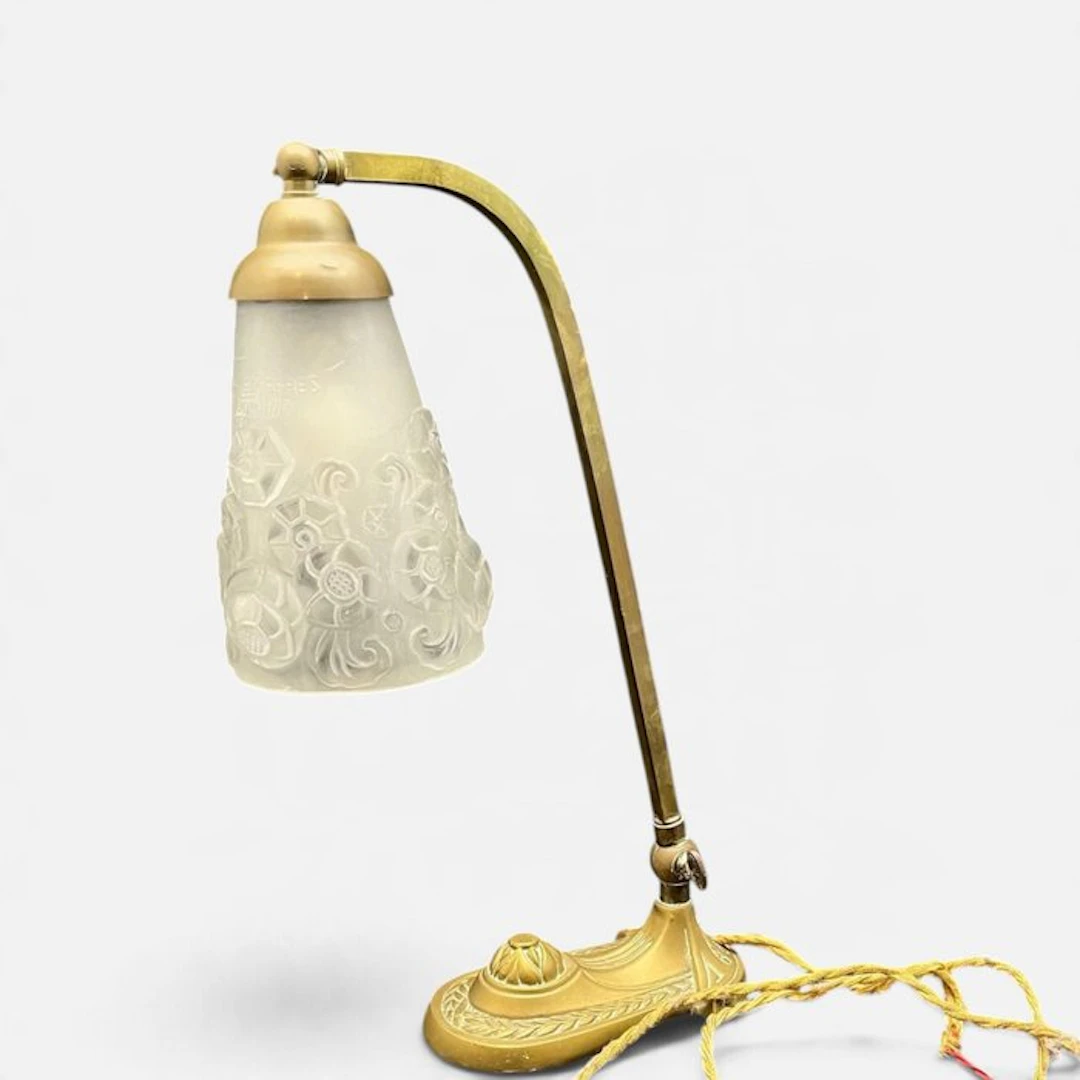 Muller Frères Luneville - Table lamp - Bronze - the '20s