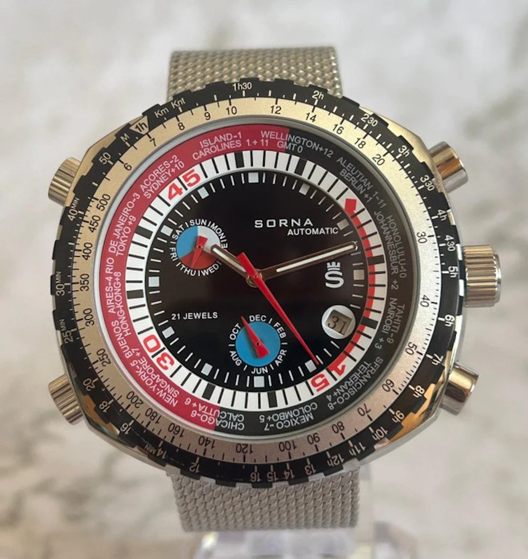 Sorna - Worldtimer - No reserve price - Men - 2010-2020
