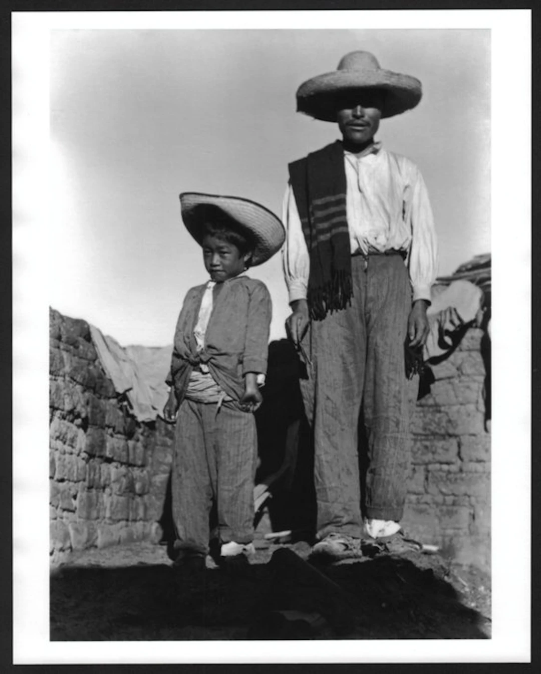 Tina Modotti (1896–1942) - Campesino and Son, Veracruz, Mexico, 1927