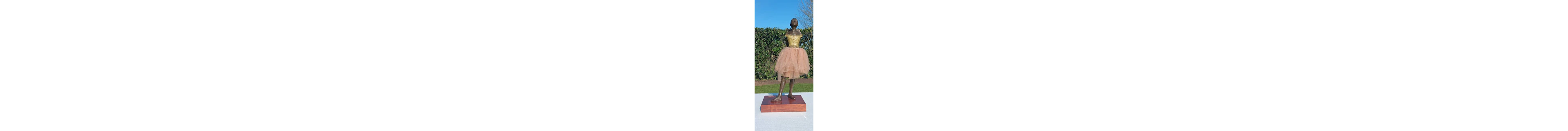 naar edgar degas - Statue