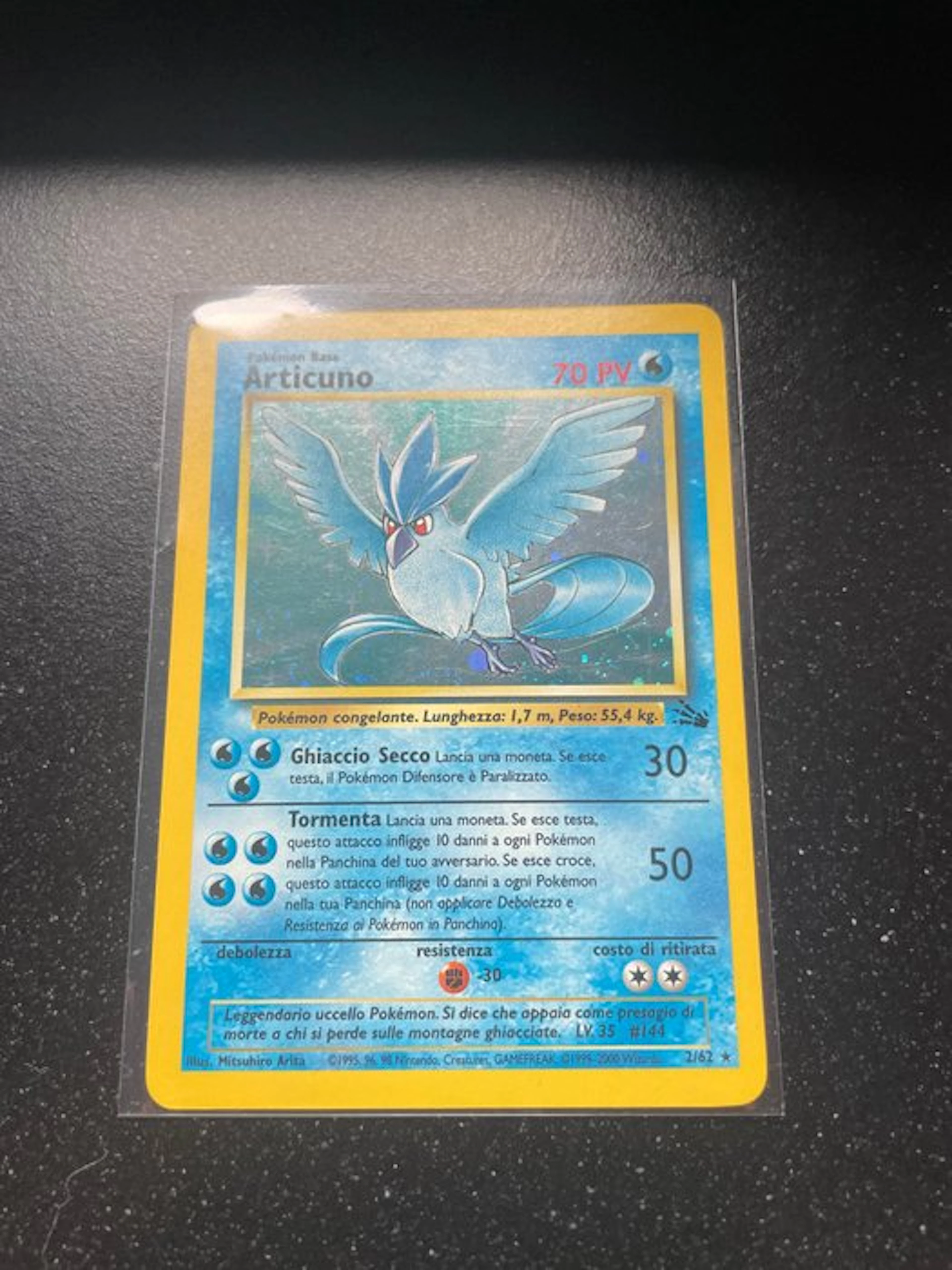 Pokémon - 1 Card - Articuno 2/62 Foil - WOTC