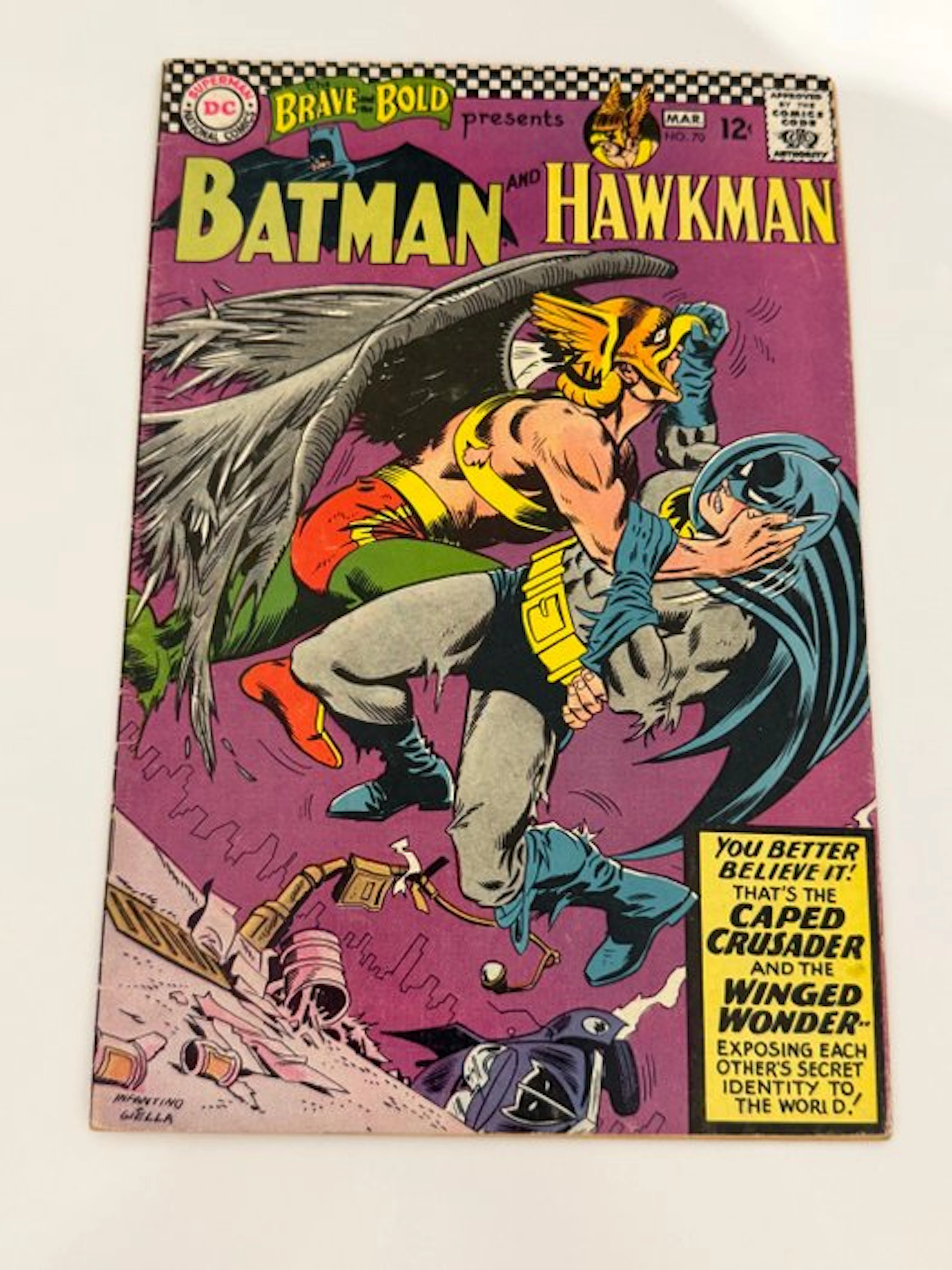 Brave and the Bold 70 - Batman and Hawkman - 1 Comic - First edition