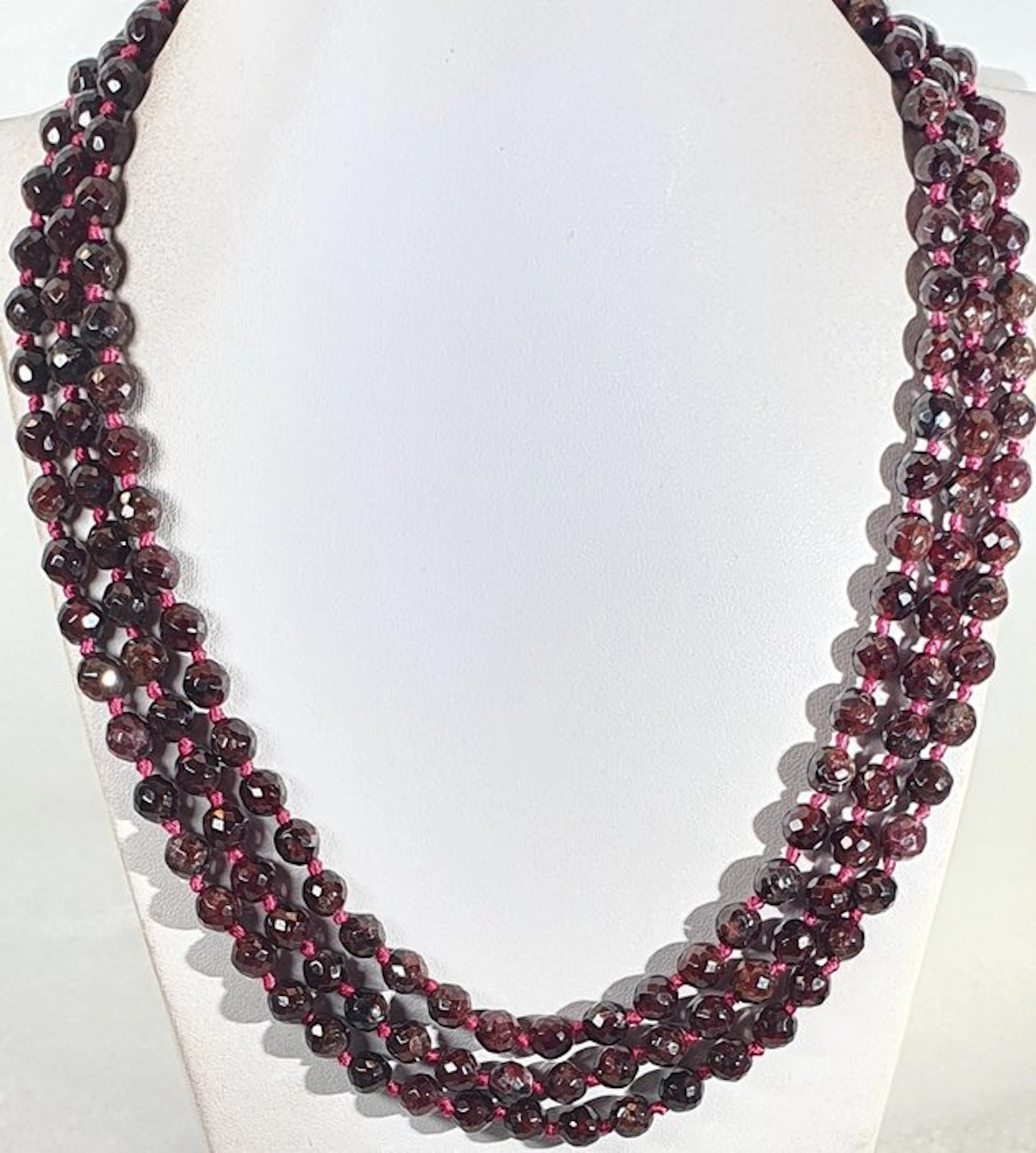 Natural Tanzanian Garnet - FACETED - Promotes happiness