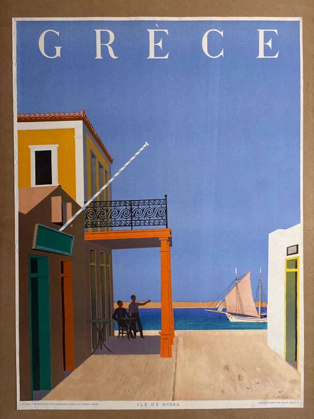 Yiannis Moralis - ASPIOTI-ELKA S.A. - ILE DE HYDRA - 1940s
