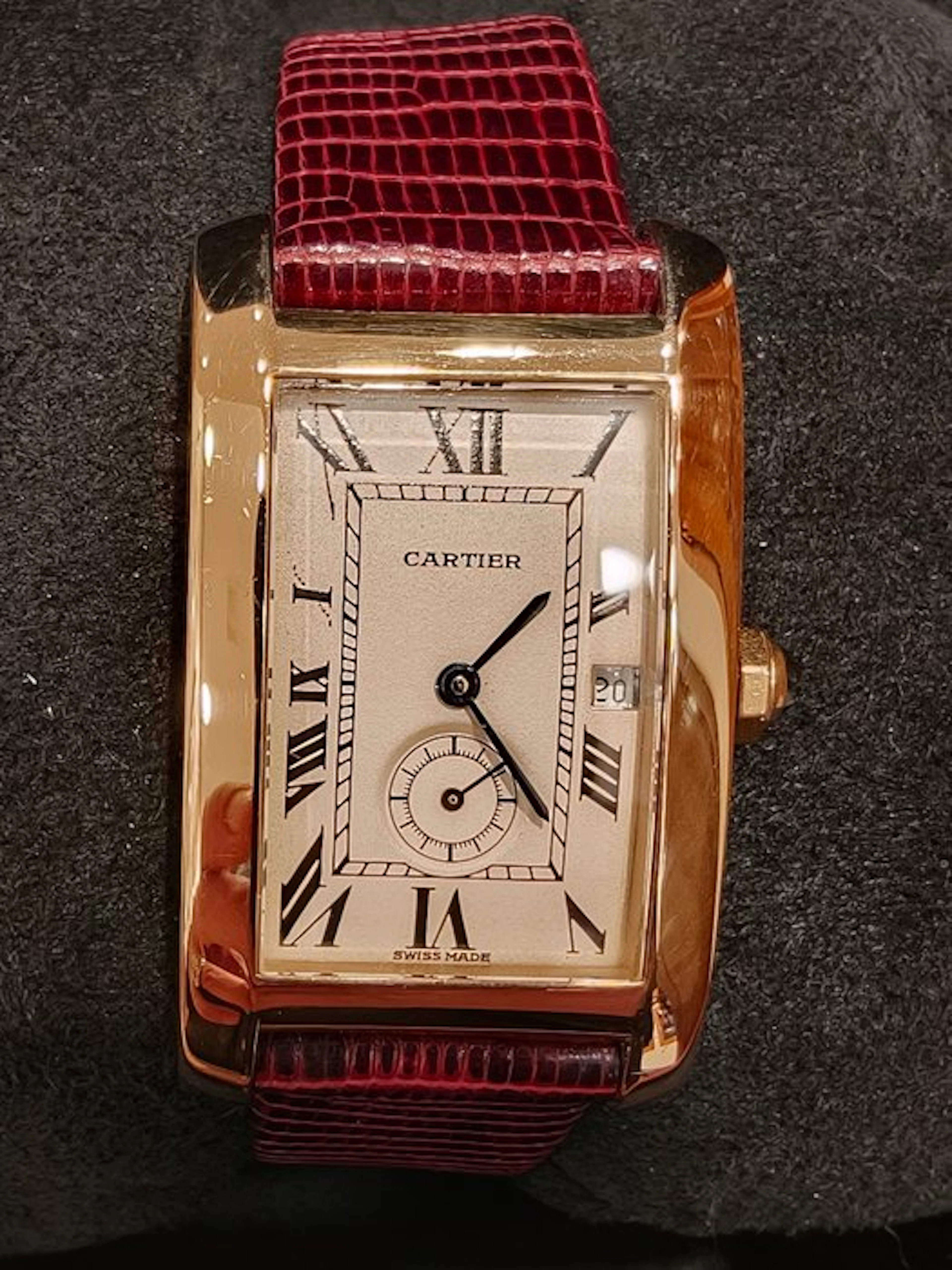 Cartier - Tank Américaine - 811905 - Men - 2000-2010