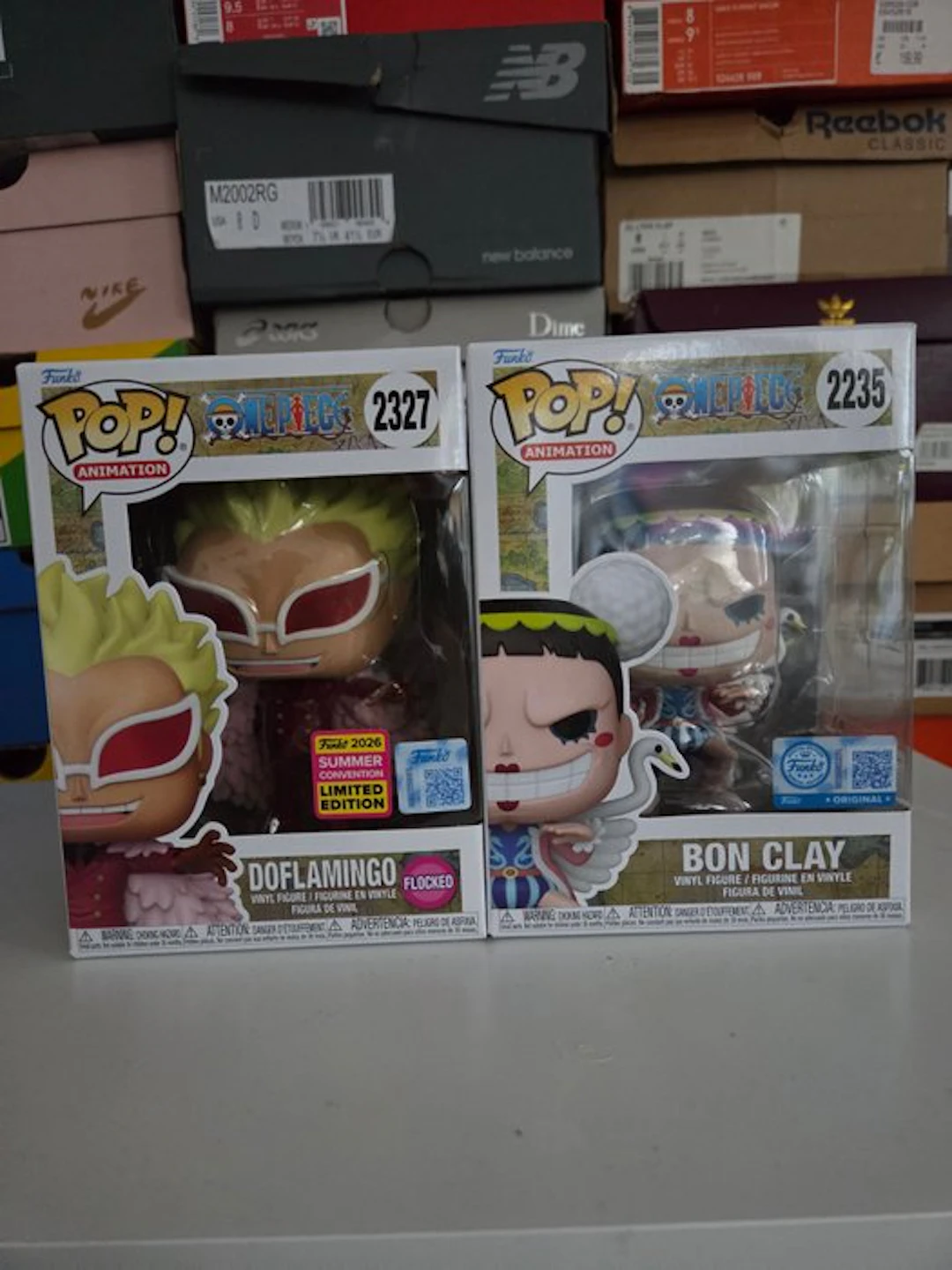 Funko - Funko Pop One Piece Doflamingo #2327+Bon Clay...
