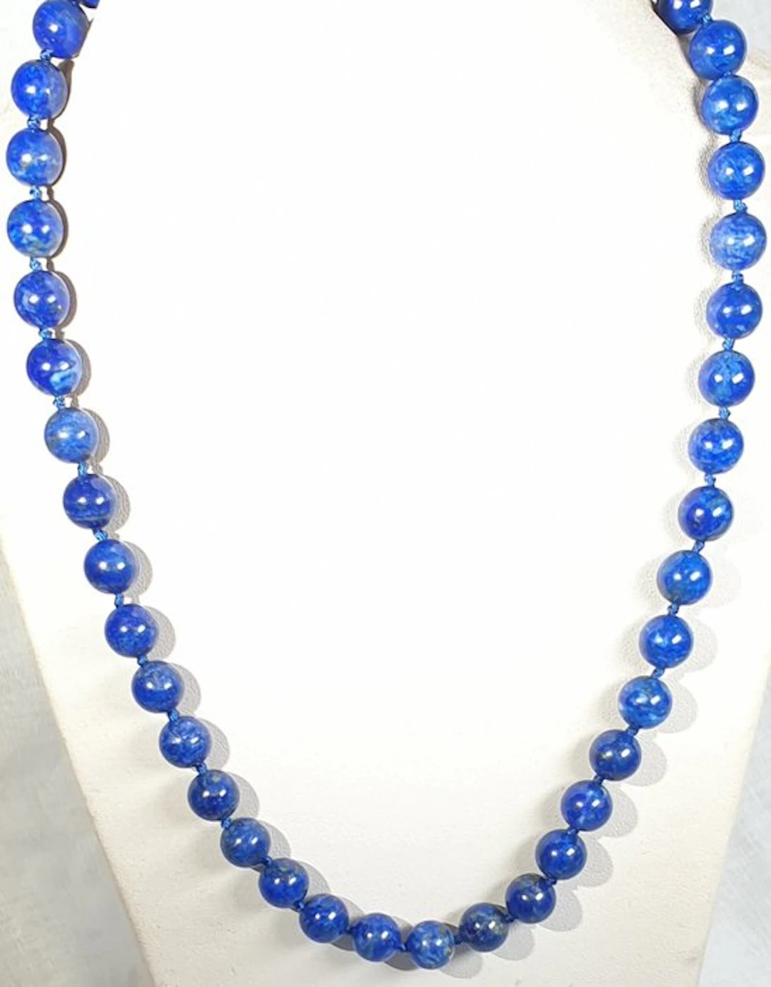 Natural lapis lazuli Afghanistan - 925 Silver - Peace