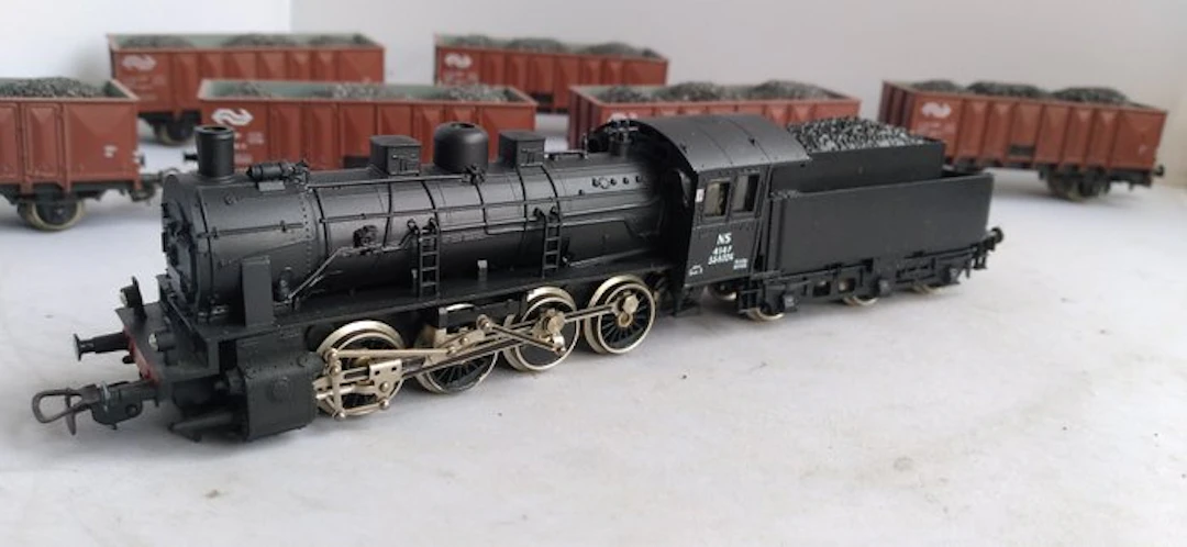 Liliput, Piko H0 - Train set (7) - Complete set: steam...