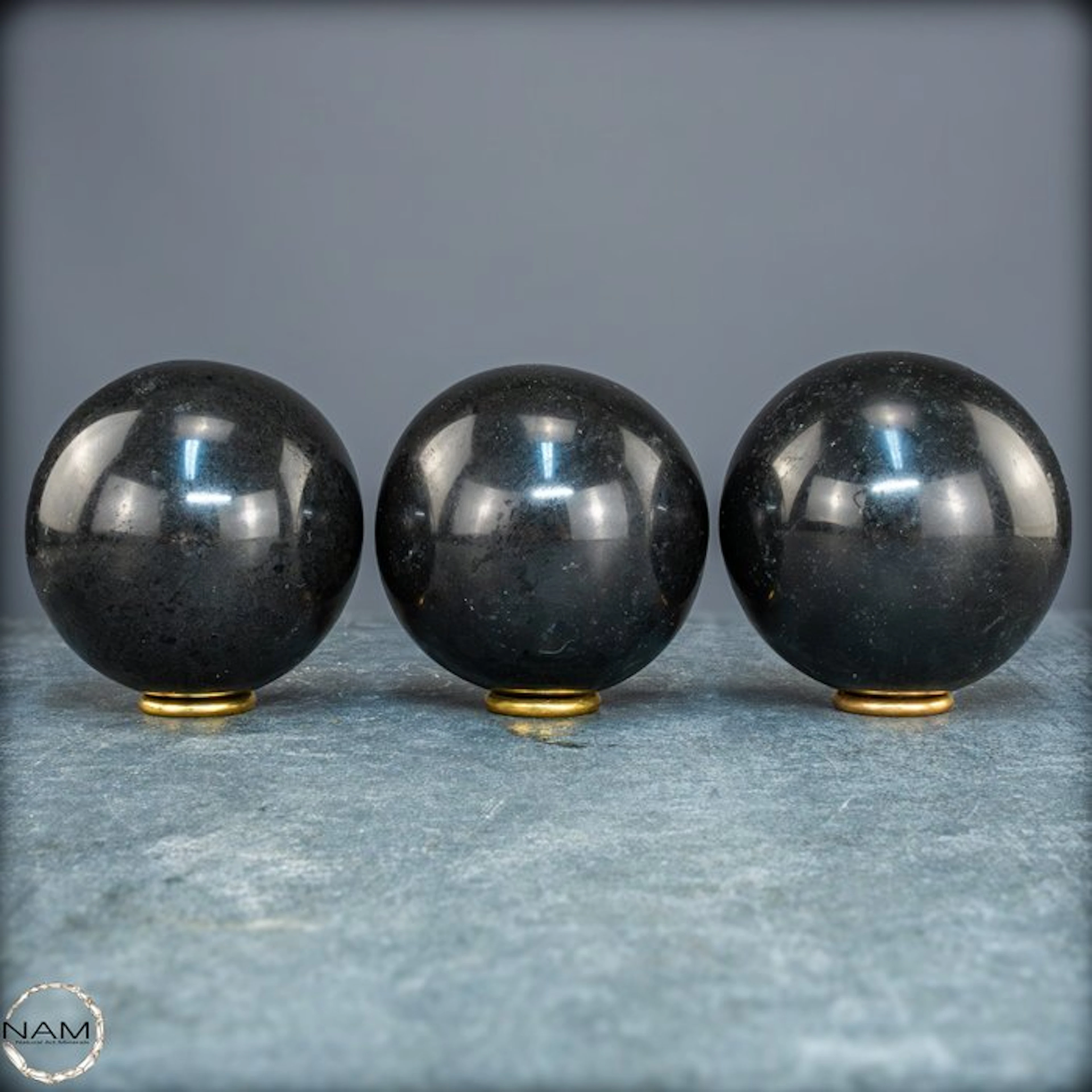 Timeless Strength – Black Tourmaline Sphere Set Powerful...