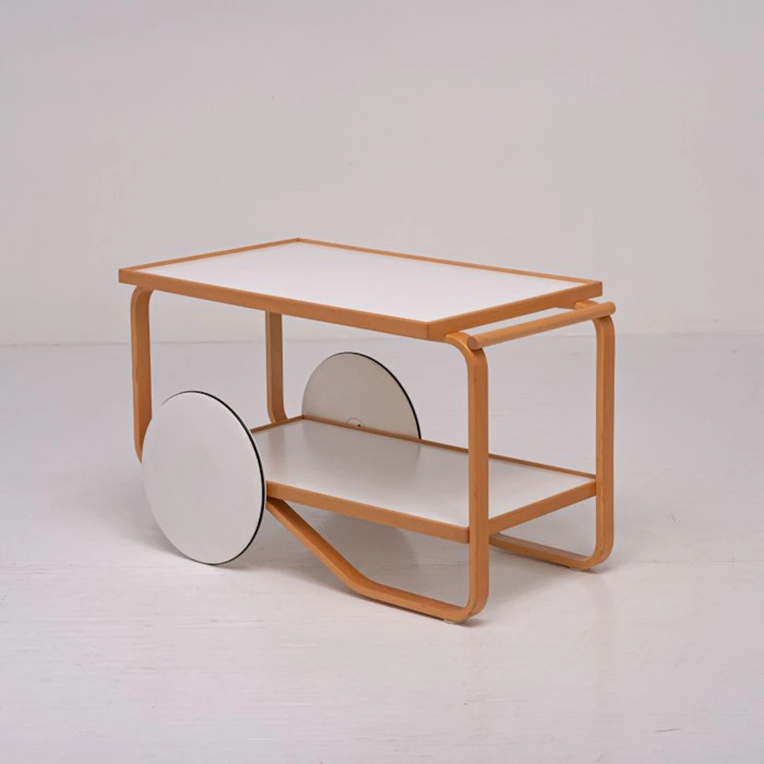 Artek - Alvar Aalto - Serving trolley - 901 - Birch, Laminated