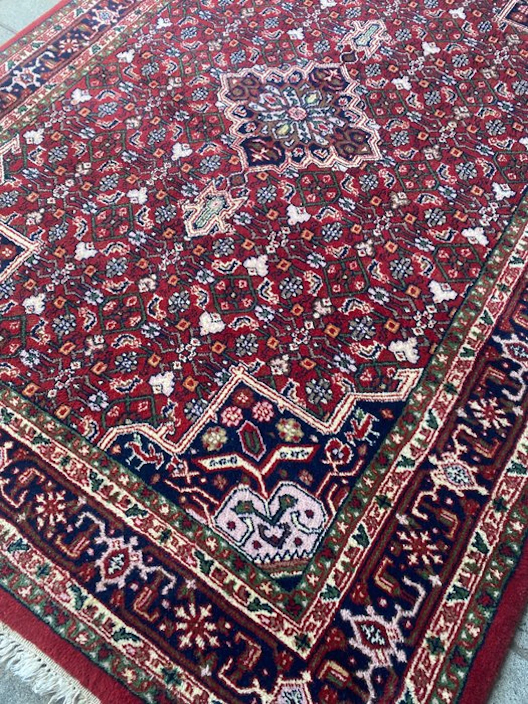 Indo Hosseinabad - Cleaned - Carpet - 246 cm - 170 cm