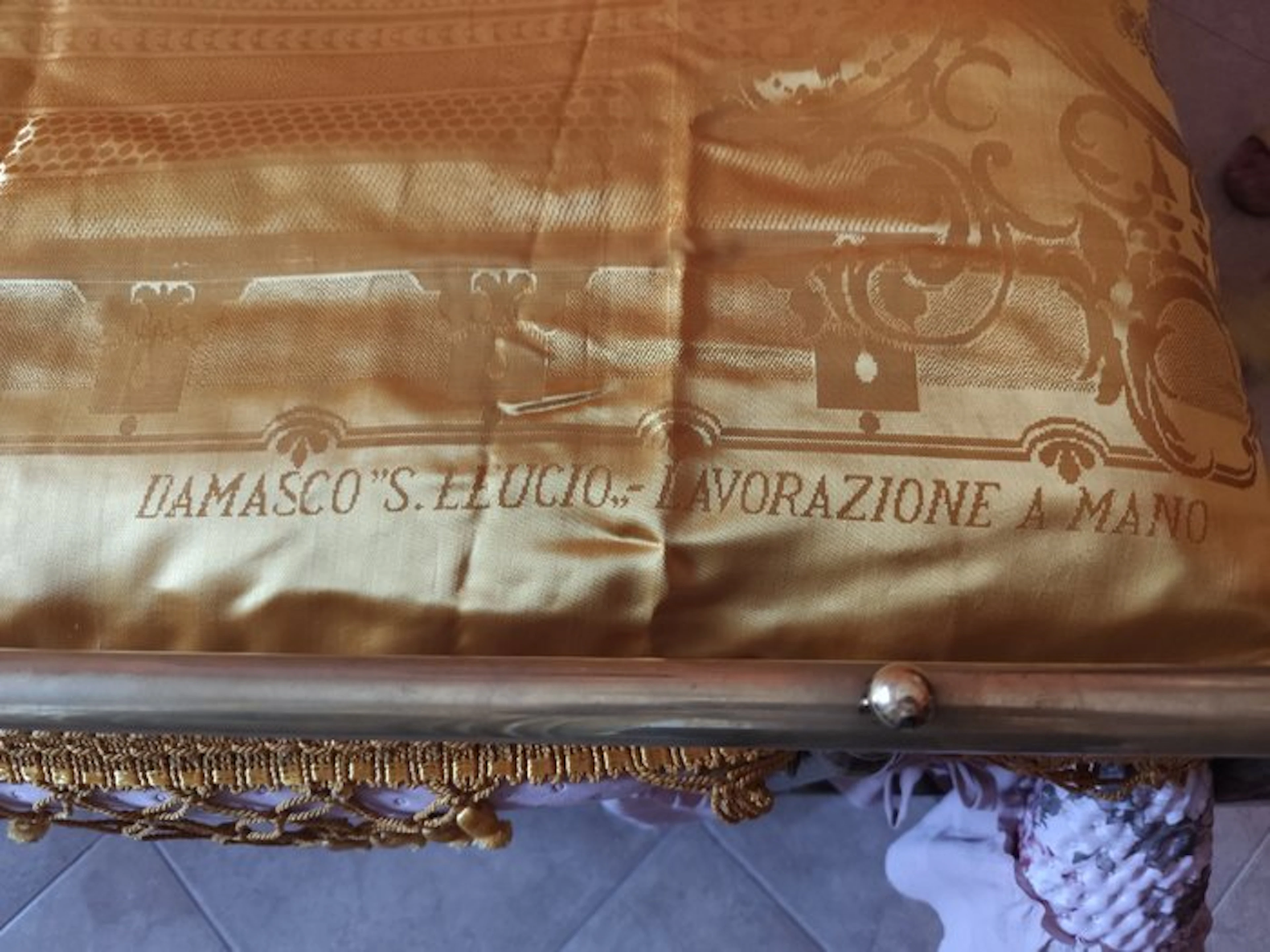 Blanket - 250 cm - 250 cm - Damask bedspread San Leucio