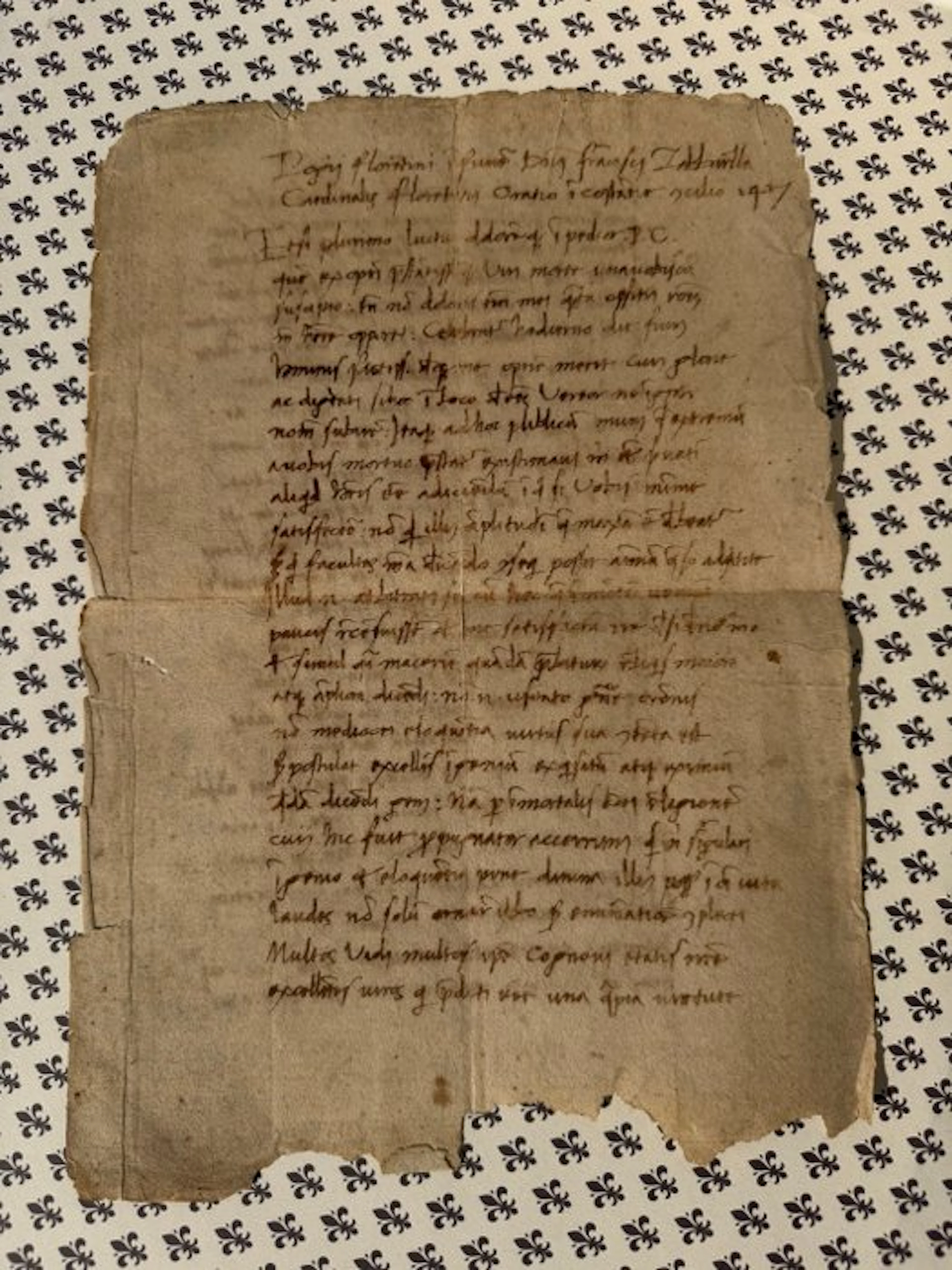 Pietro Donato - Manoscritto Cardinale Florentini - 1427