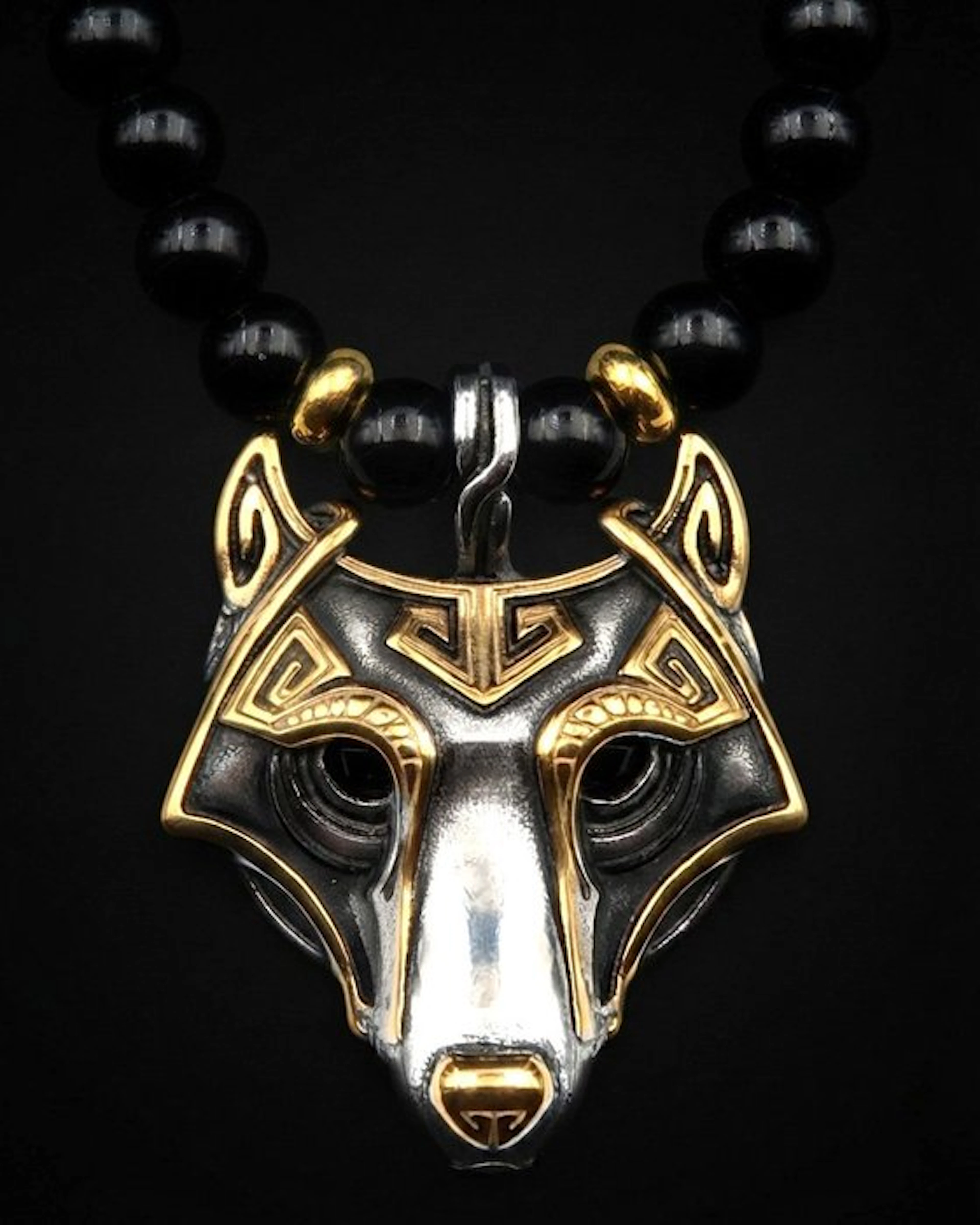 Obsidian - Viking Wolf - Spiritual Protection and...