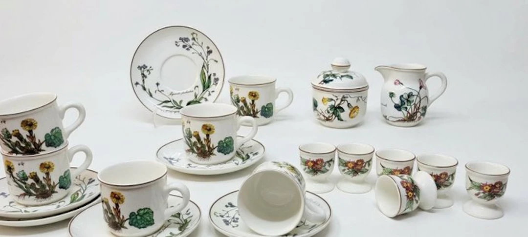 Villeroy & Boch - Coffee and tea service (20) - Botanica...
