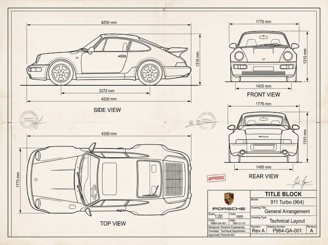 Shmidt.Art - Porsche - 911 Turbo (964) - 1990s