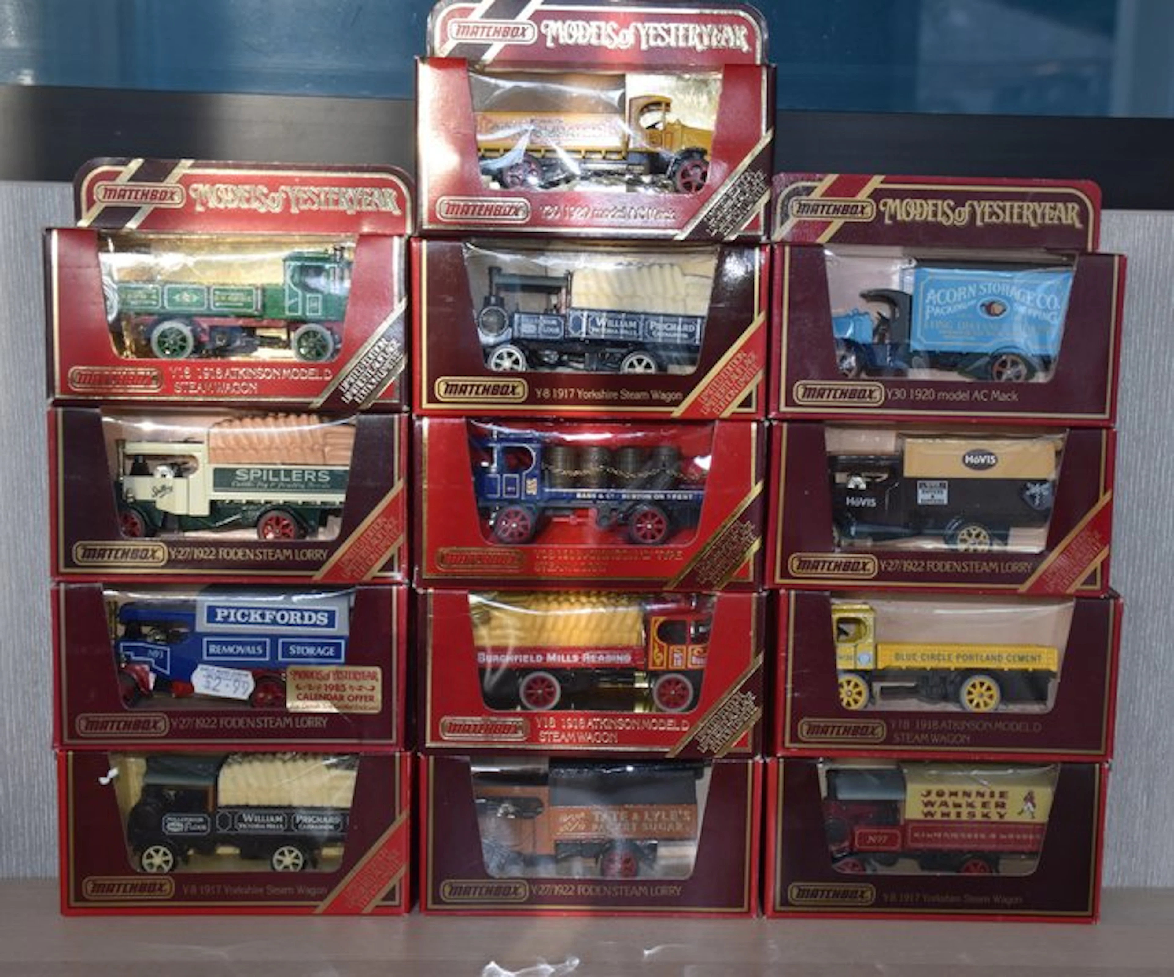 Matchbox 1:43 - Model car (14) - Models of Yesteryear steam lorry