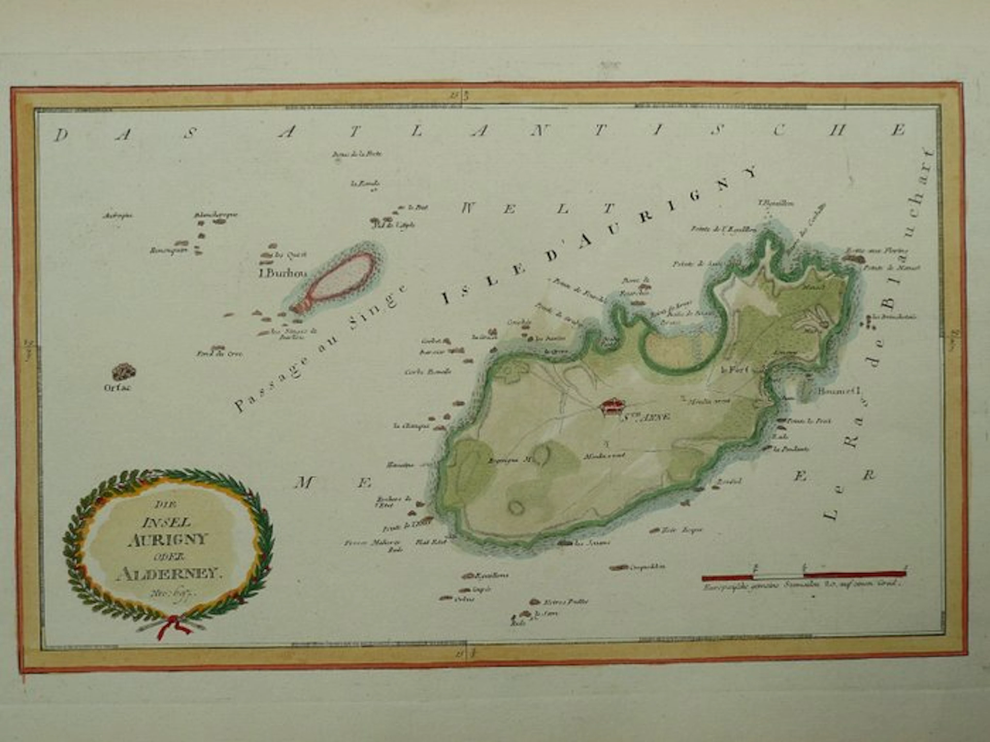 United Kingdom - Alderney; Franz Johan Joseph Von Reilly...