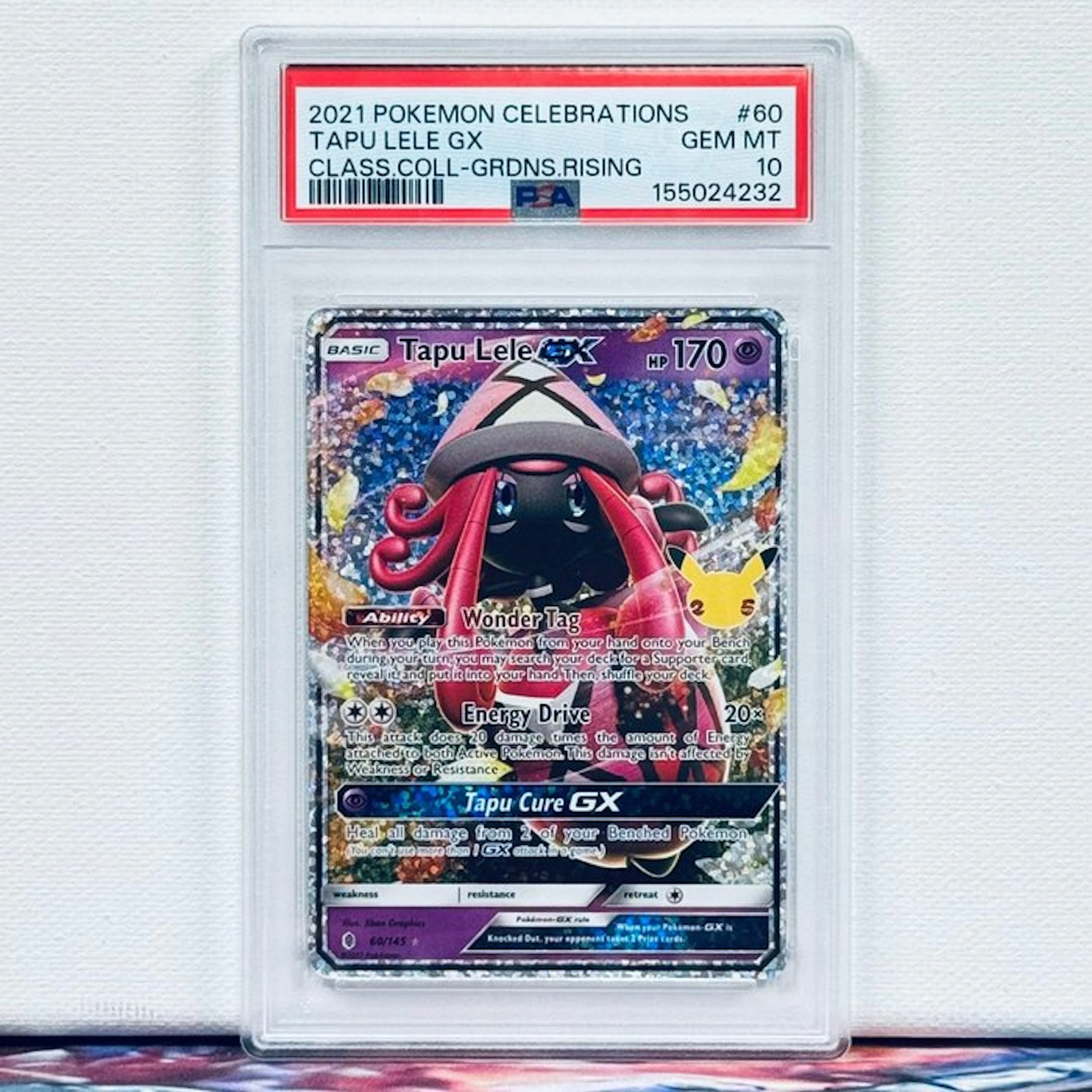 Pokémon Graded card - Tapu Lele GX #60 2021 Pokemon...