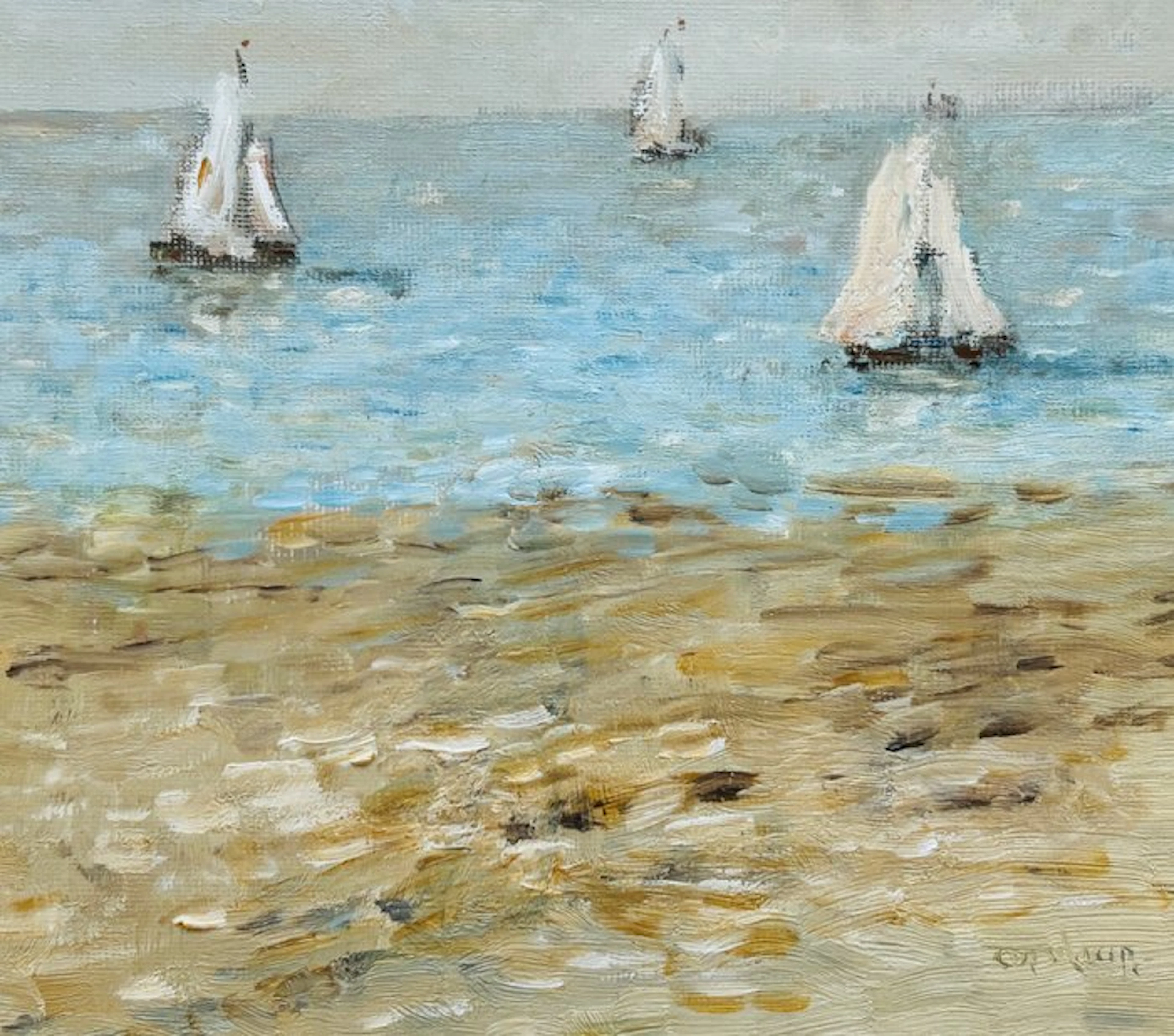 Cor Schaap (1968) - Strandwandeling