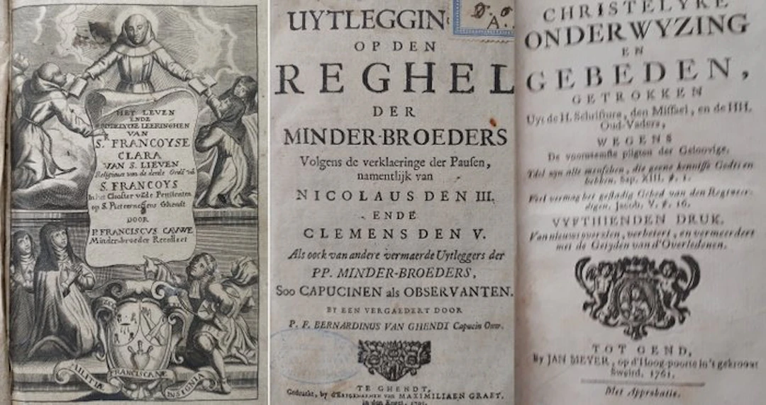 varia - 3 devotieboeken uit Gent - 1705-1761