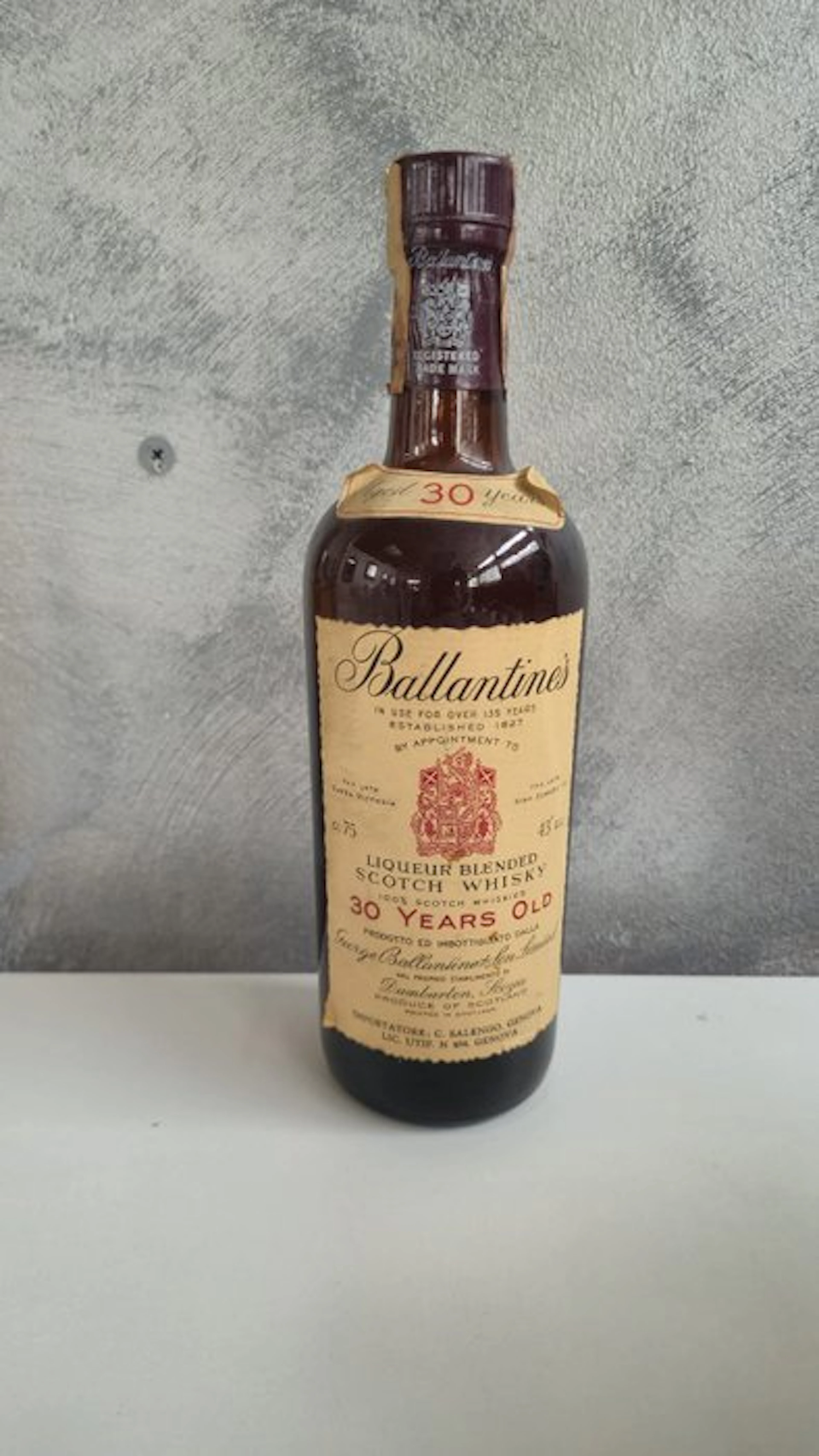 Ballantine's 30 years old - b. 1960s - 75cl