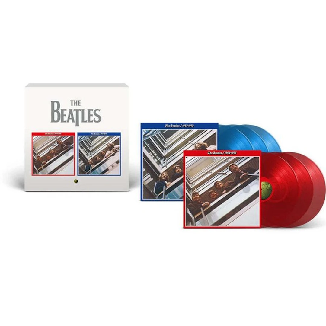 Beatles, 1962-1966 & 1967-1970 6 LP Box Set Color Vinyl...