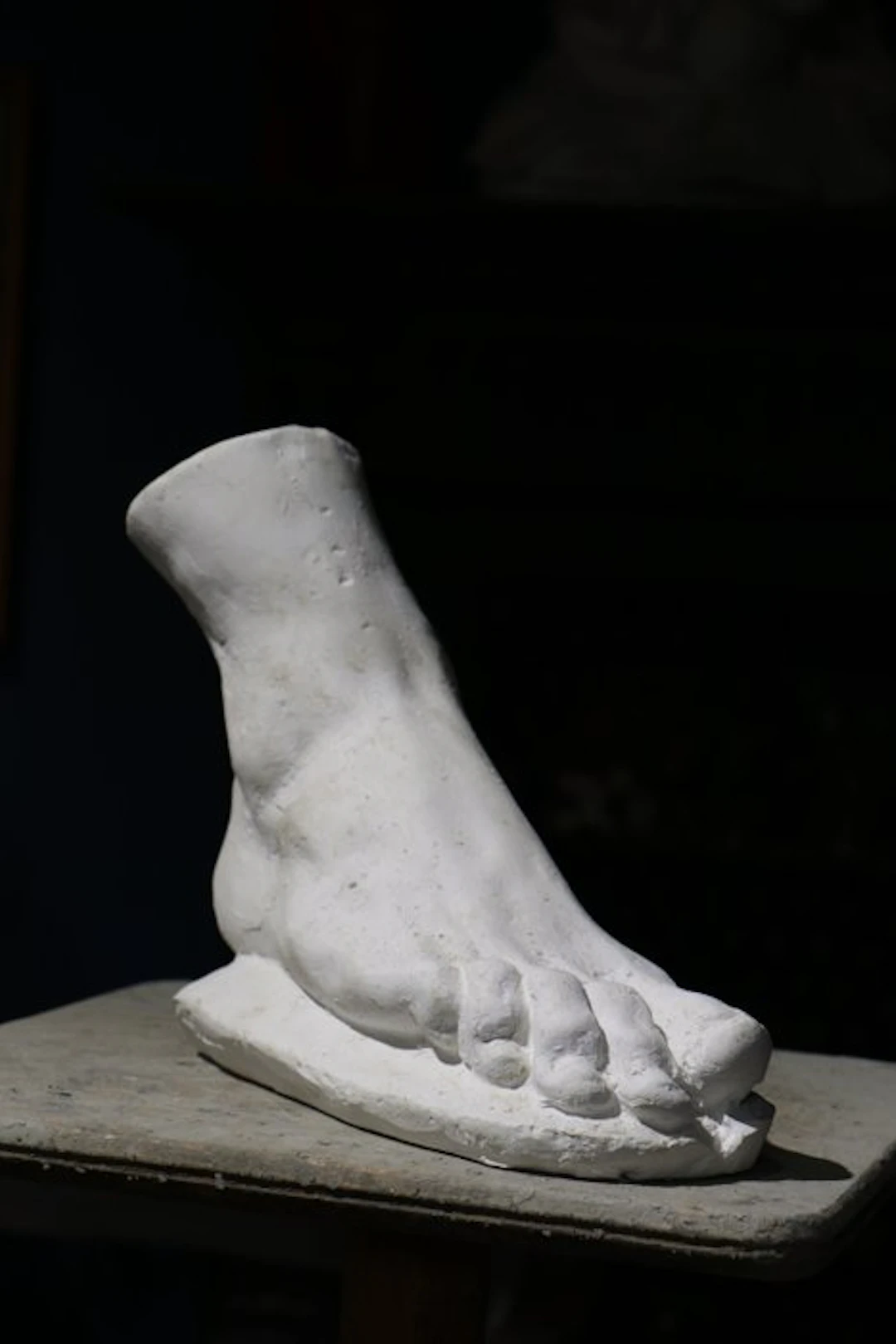 Sculpture, Frammento del Piede del Gladiatore in gesso - 25 cm - Plaster