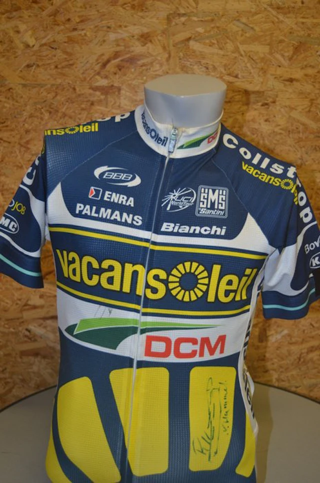 Vacansoleil - Lieuwe Westra - 2012 - Cycling jersey