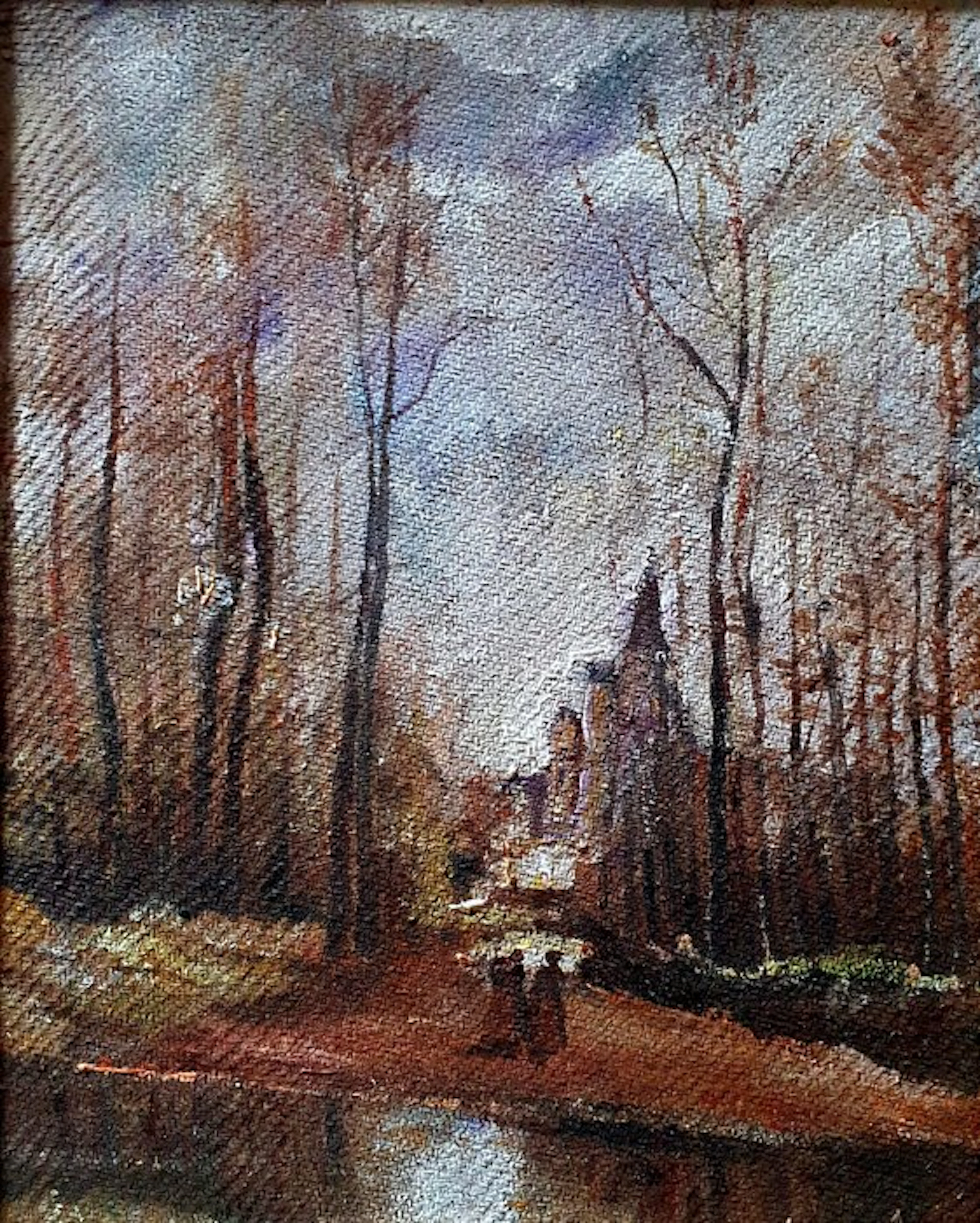 Degorce (XX) - Le chemin du village