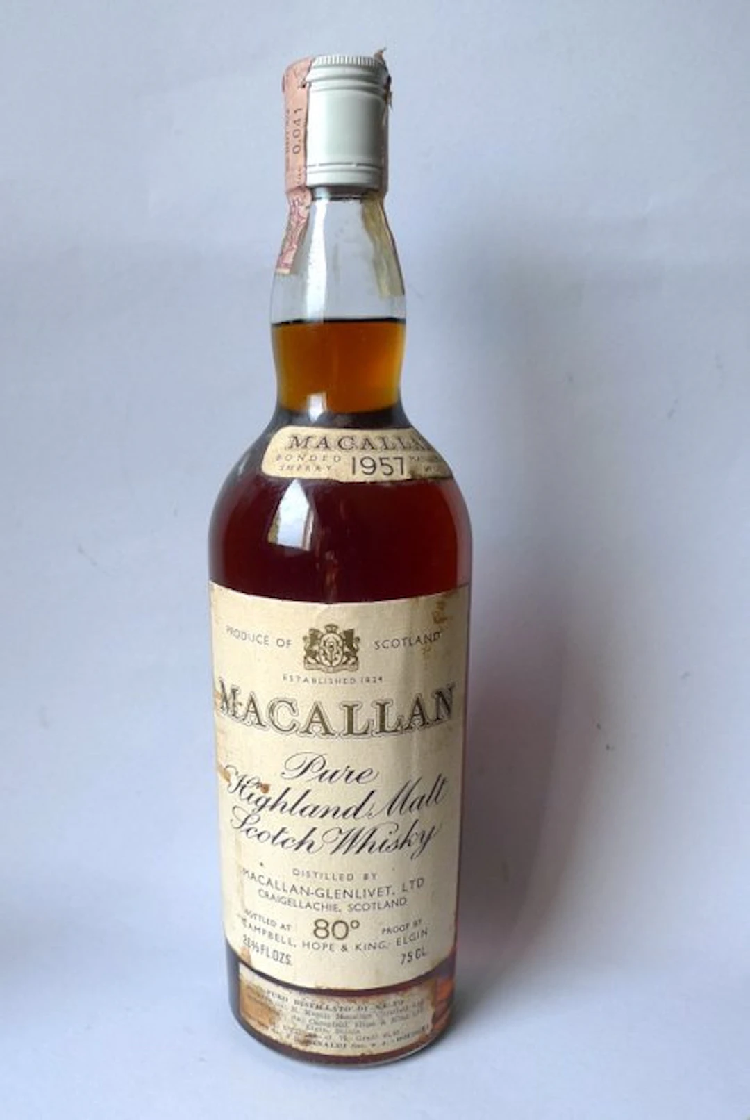 Macallan 1957 Campbell, Hope & King - b. early 1970s - 75cl