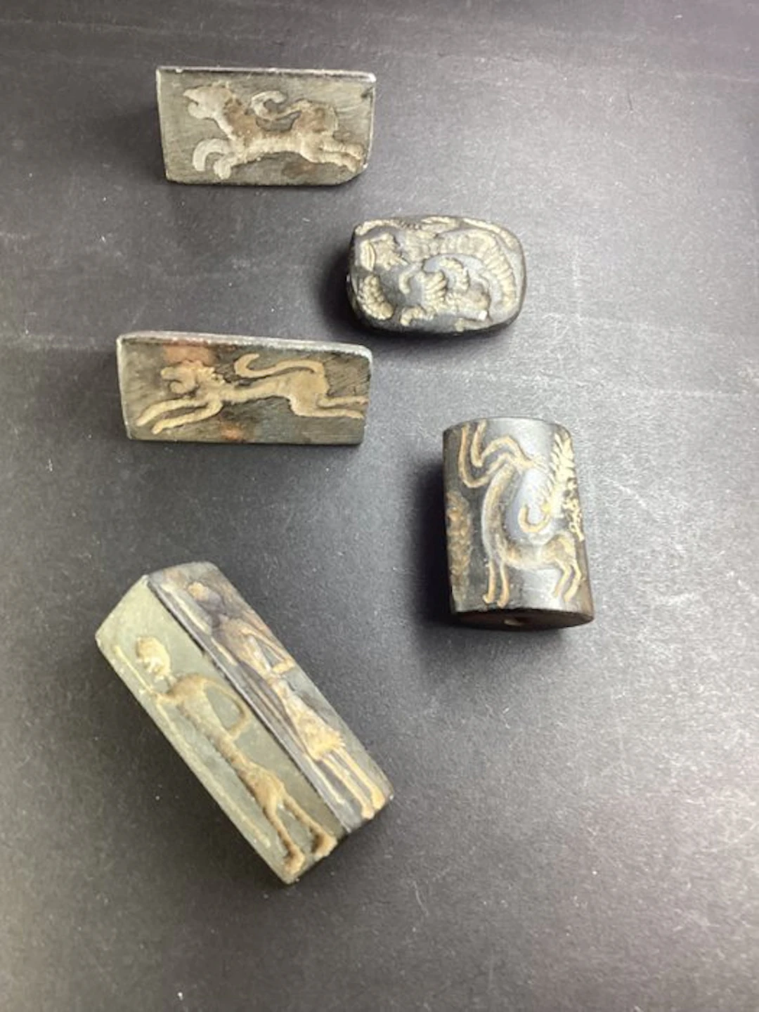 Replica of Ancient Western Asiatic Schist Amulet seal