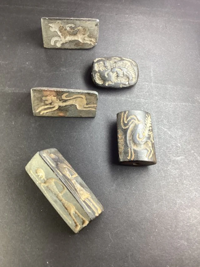 Replica of Ancient Western Asiatic Schist Amulet seal