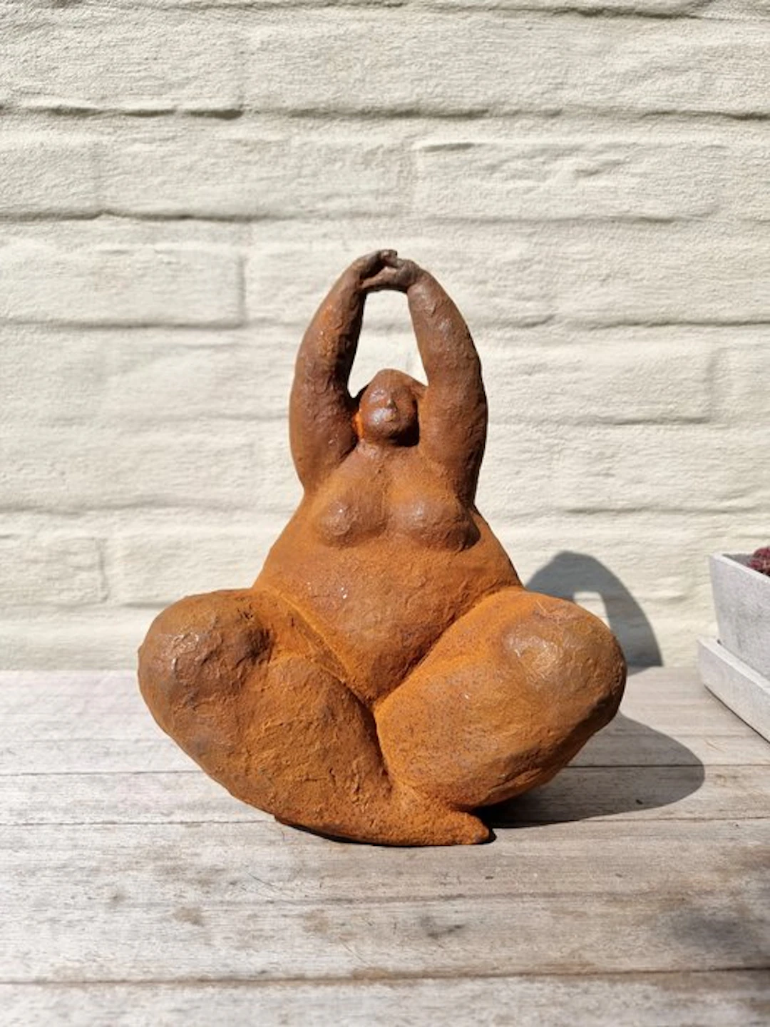 Figurine - Yoga lady - Iron