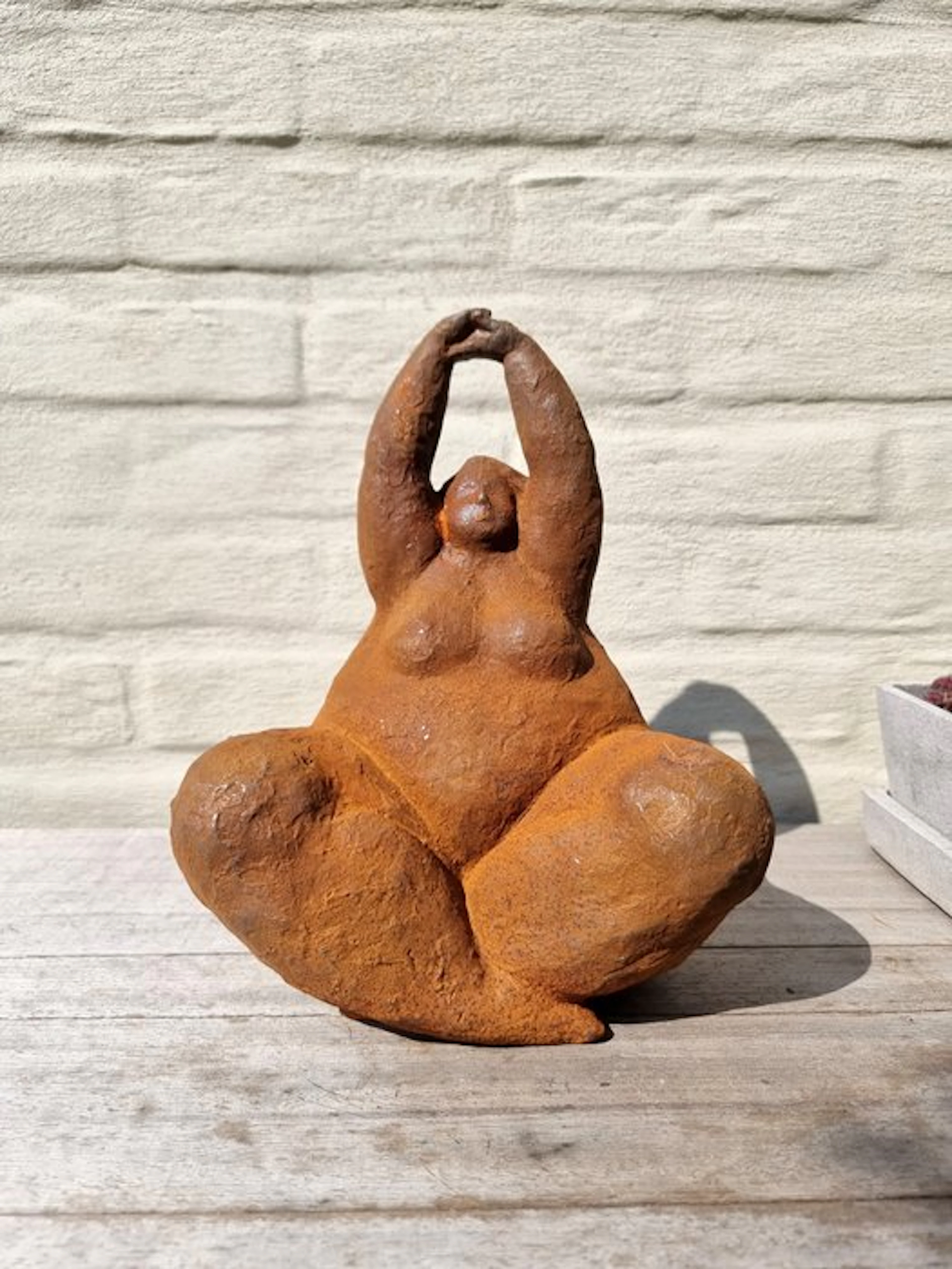 Figurine - Yoga lady - Iron